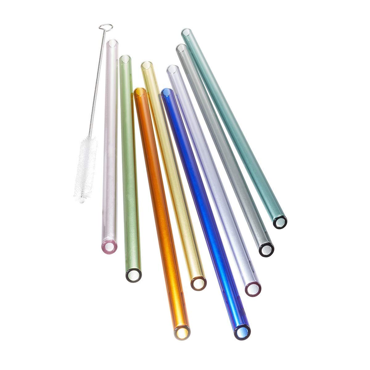 gefu-future-lot-de-8-pailles-r-utilisables-en-verre-borosilicate-23-cm image 2