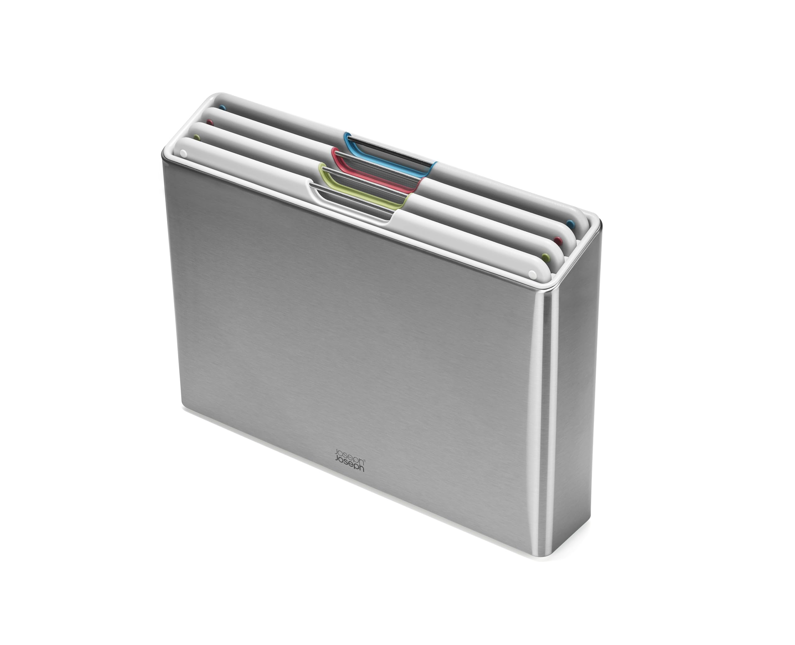 joseph-joseph-folio-ensemble-de-4-planches-d-couper-code-couleur-avec-tui-en-aci image 1