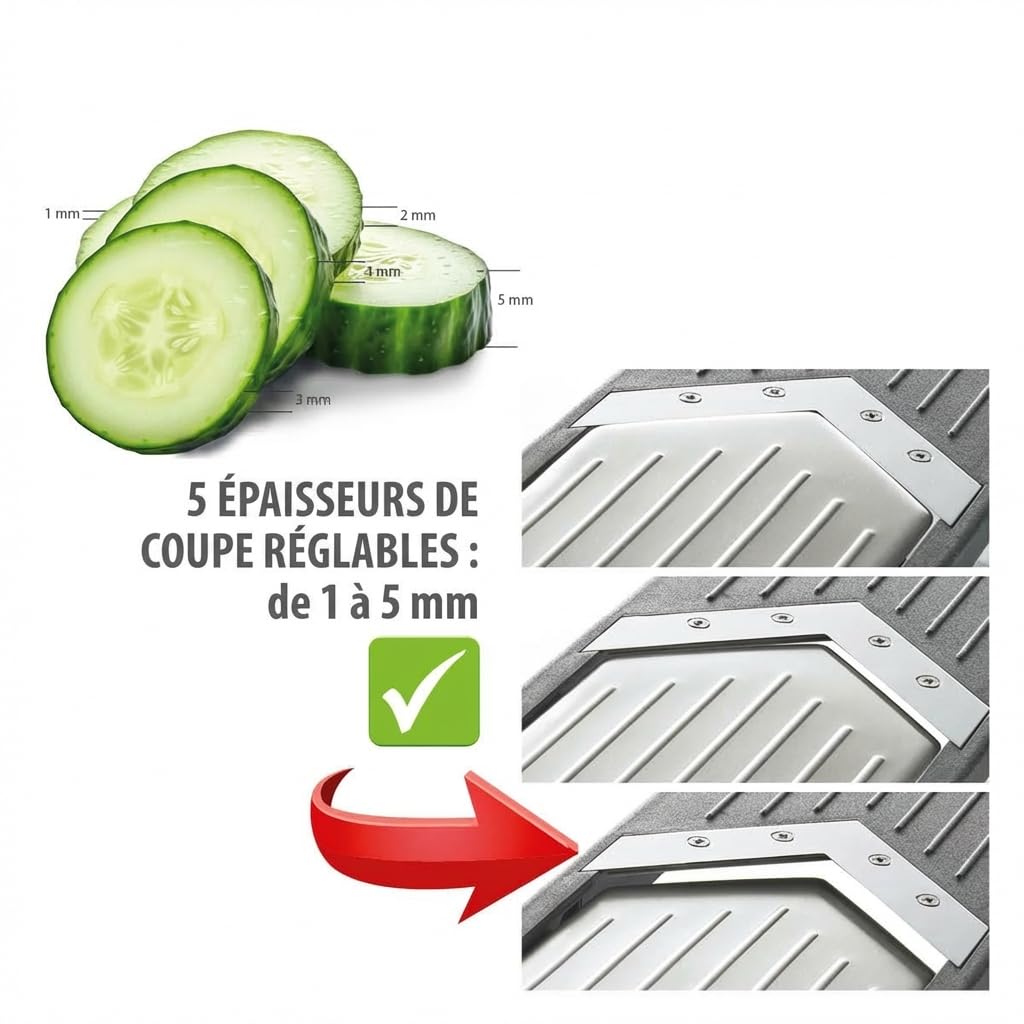 gefu-violi-ge50440-minceur-l-gumes-r-glable-5-paisseurs-lame-acier-japonais-plas image 6