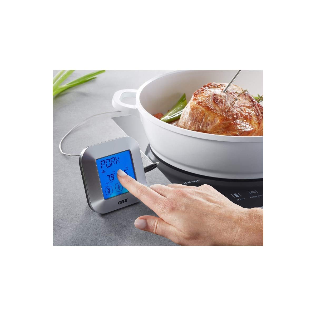 gefu-punto-thermom-tre-r-tir-num-rique-avec-minuterie-cran-tactile-0-250-c-alarm image 2