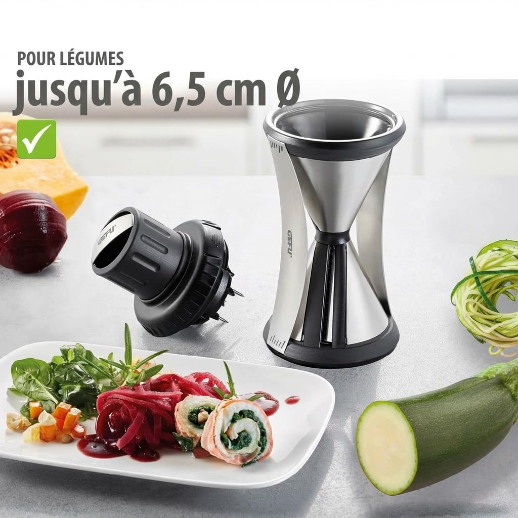 gefu-spirelli-xl-taille-l-gumes-spirale-d-coupe-spaghetti-de-l-gumes-pour-courge image 7