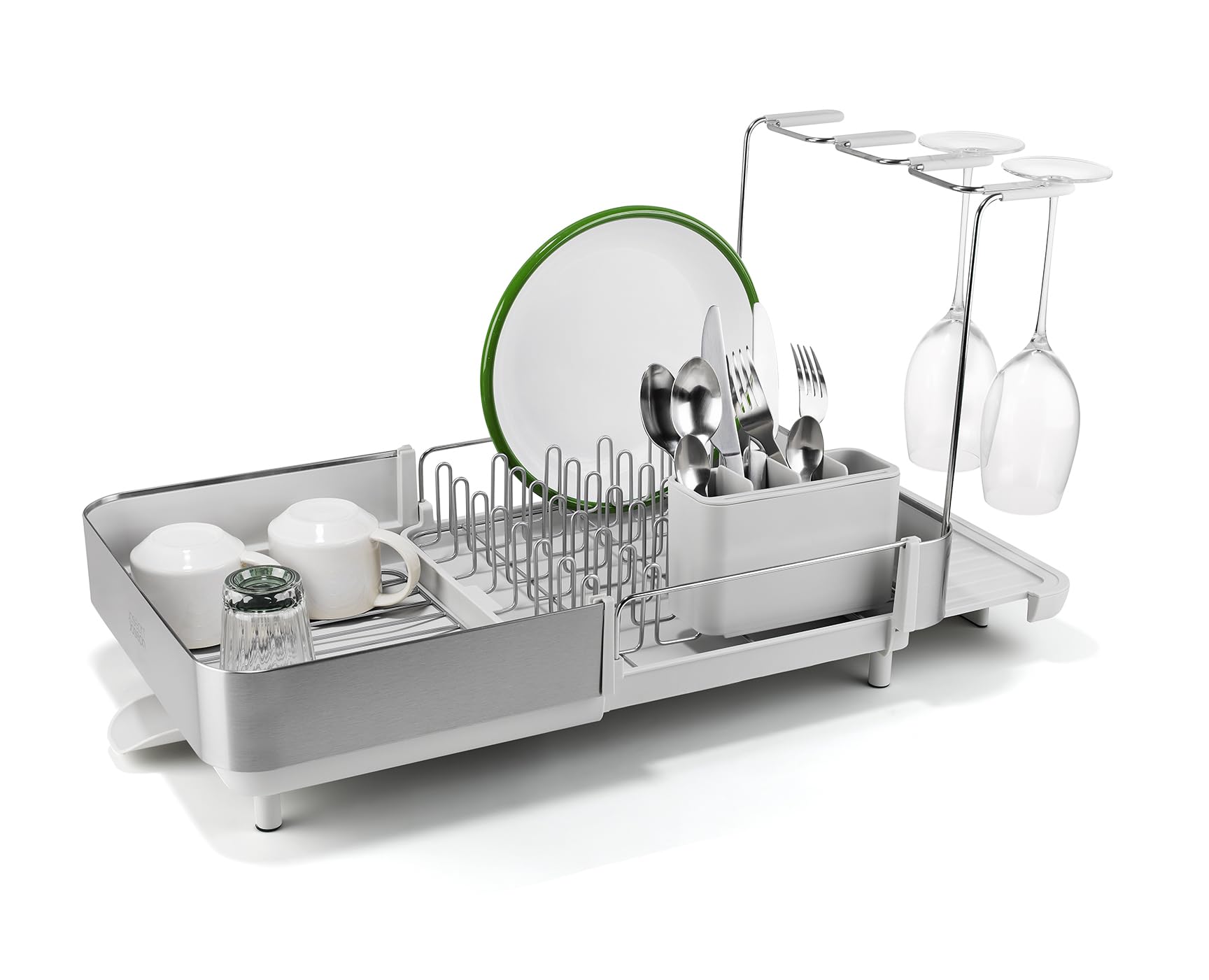 joseph-joseph-extend-steel-plus-gouttoir-vaisselle-extensible-en-acier-inoxydabl image 1