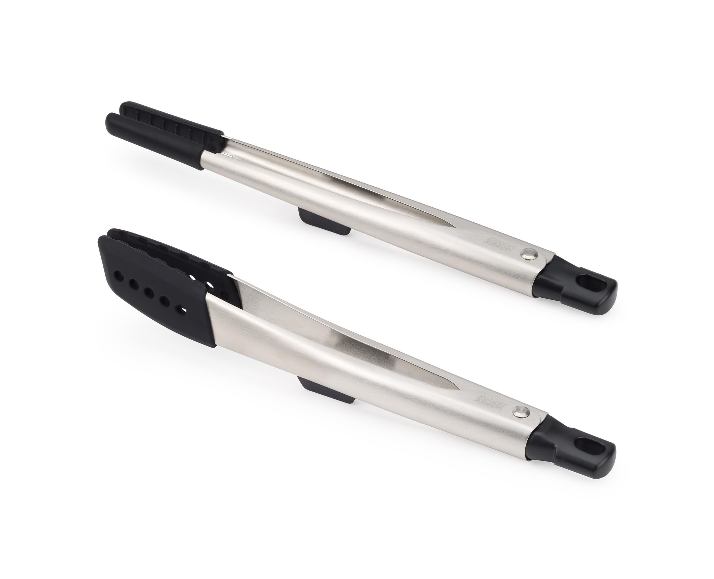 joseph-joseph-elevate-fusion-lot-de-2-pinces-de-cuisine-inox-et-silicone-r-sista image 1