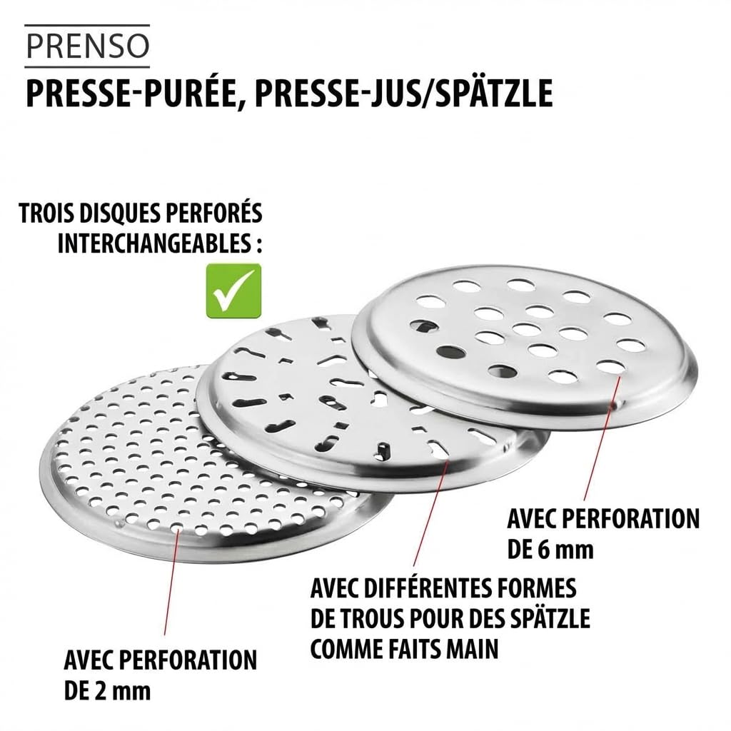 gefu-prenso-presse-pommes-de-terre-jus-et-spaetzle-en-acier-inoxydable-garantie- image 4