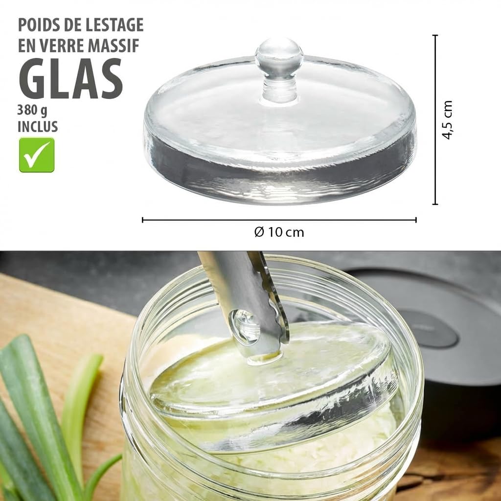 gefu-nativo-bocal-de-fermentation-1-litre-en-verre-avec-valve-2-en-1-ferment-ven image 5