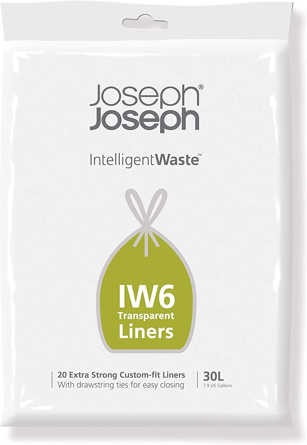 joseph-joseph-iw2-sacs-poubelle-compostables-4-l-transparent-lot-de-50-pour-cadd image 6