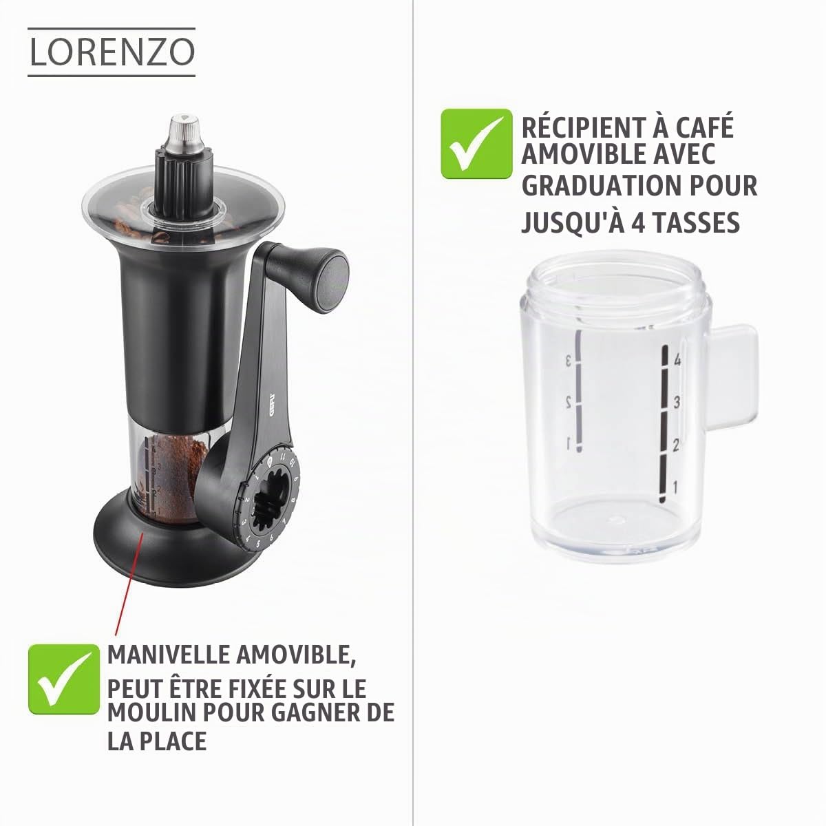 gefu-lorenzo-moulin-caf-lectrique-noir-acier-inoxydable image 6