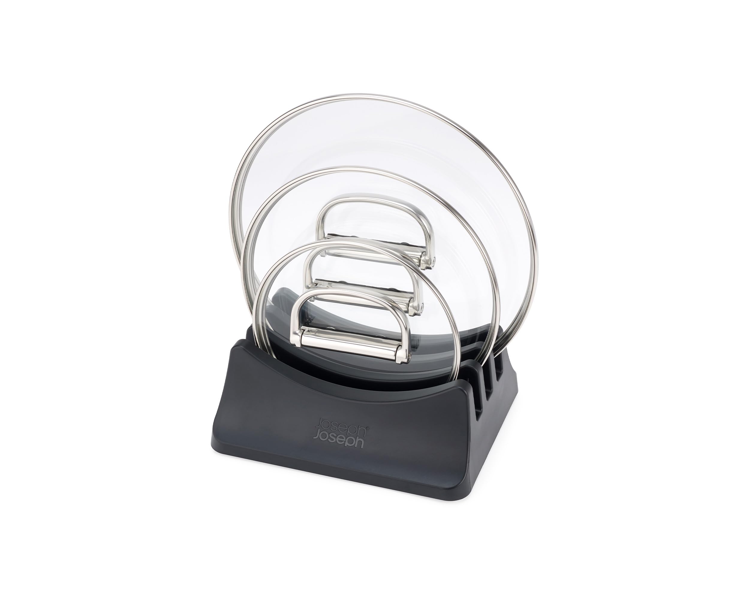 joseph-joseph-space-support-couvercles-pour-3-couvercles-en-verre-organisateur-d image 1