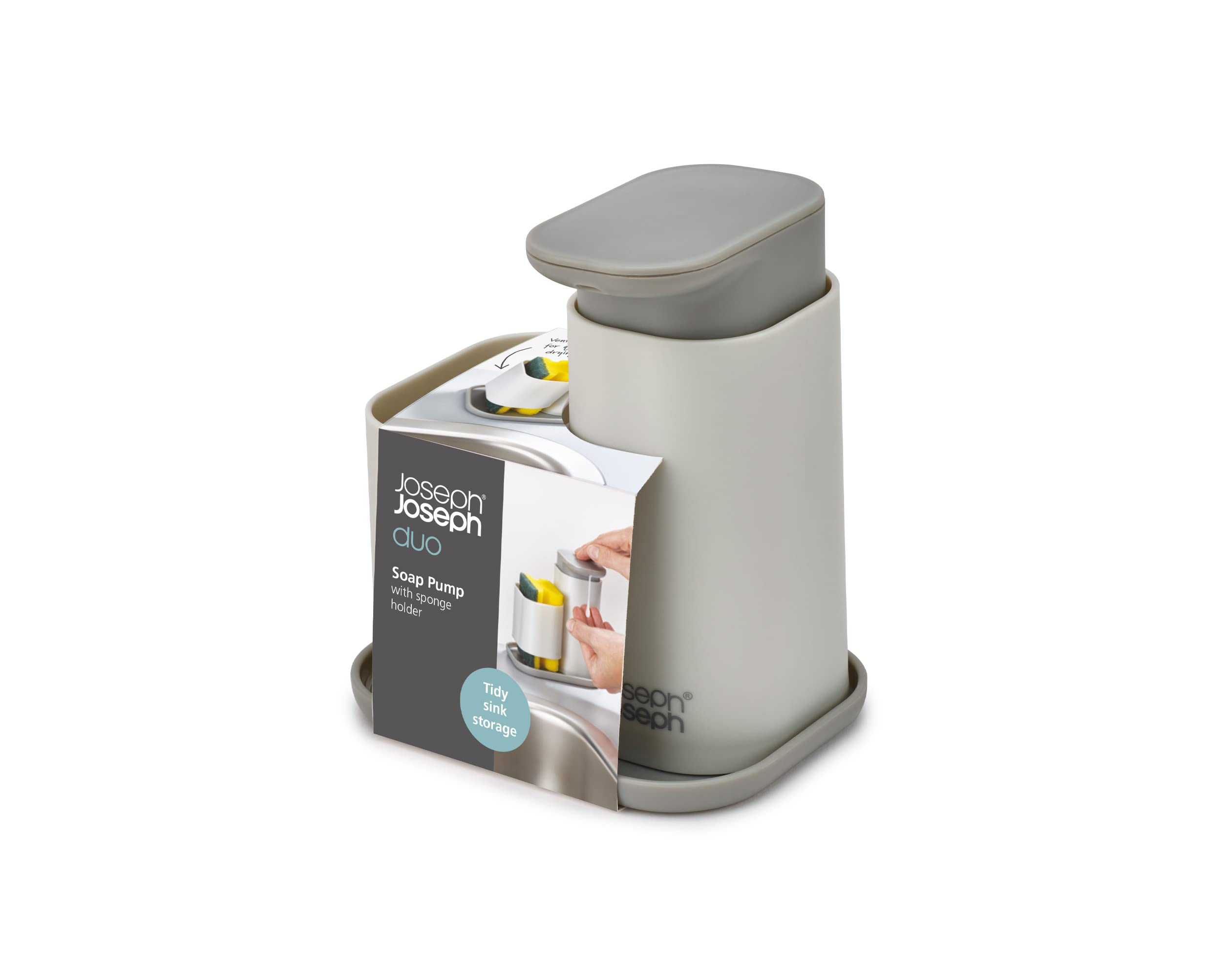 joseph-joseph-duo-distributeur-de-savon-avec-porte-ponge-pour-vier-de-cuisine-24 image 5