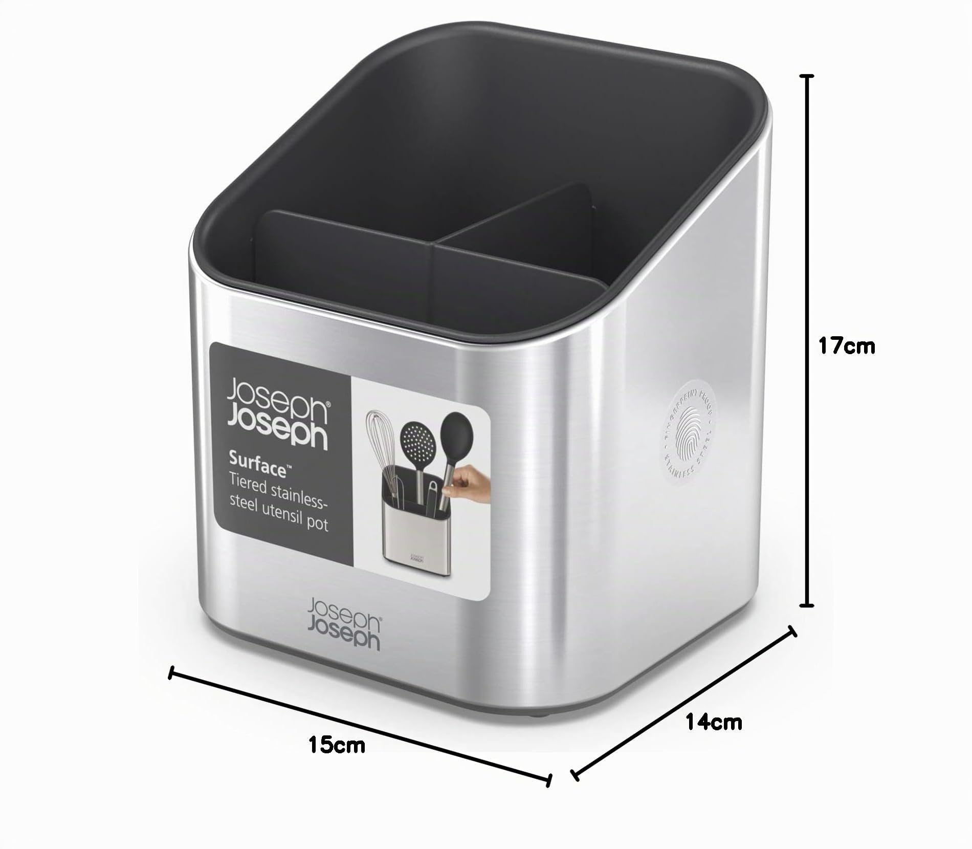 joseph-joseph-surface-pot-ustensiles-grande-capacit-en-acier-inoxydable-avec-s-p image 7