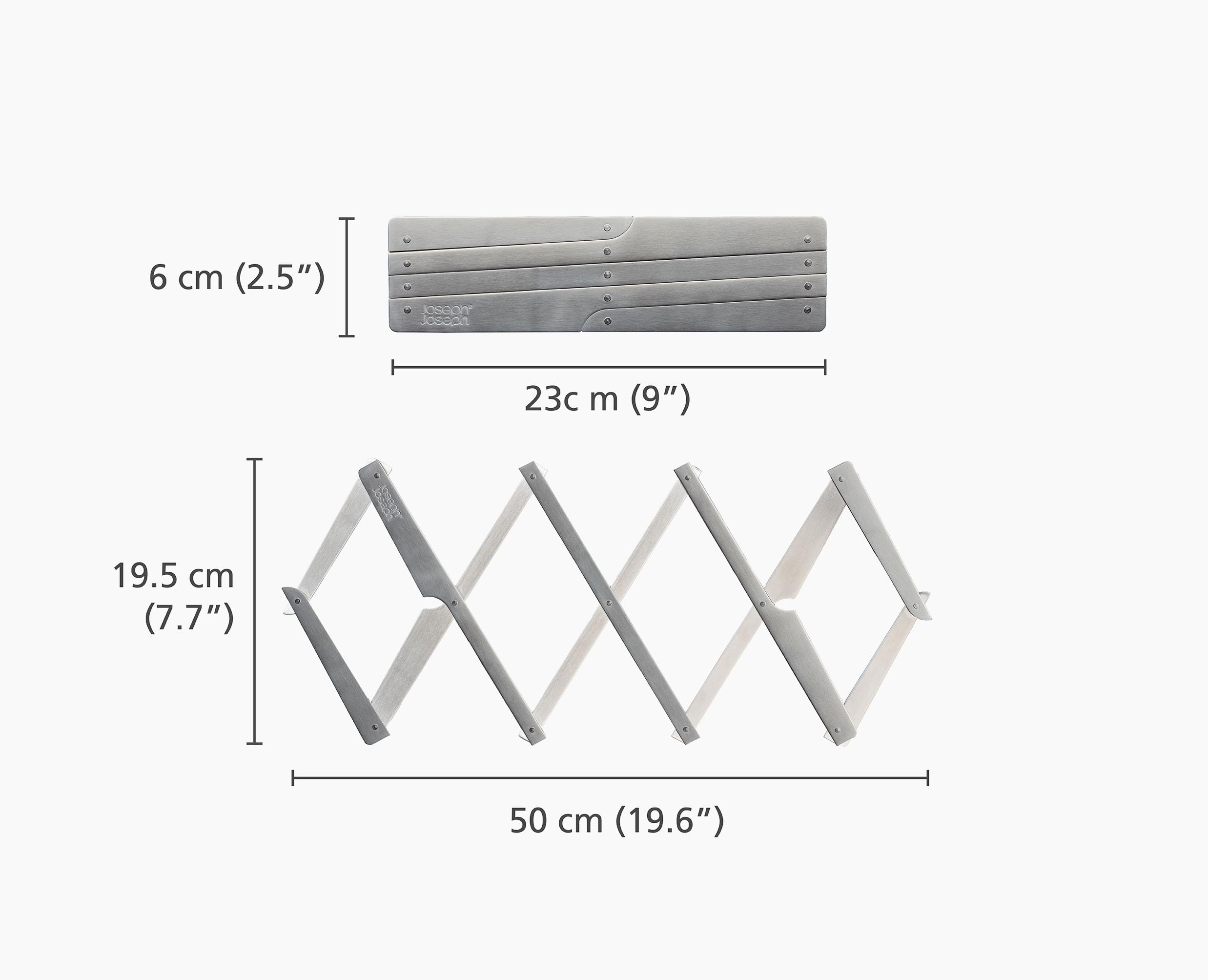 joseph-joseph-space-dessous-de-plat-extensible-et-pliable-en-acier-inoxydable-18 image 3