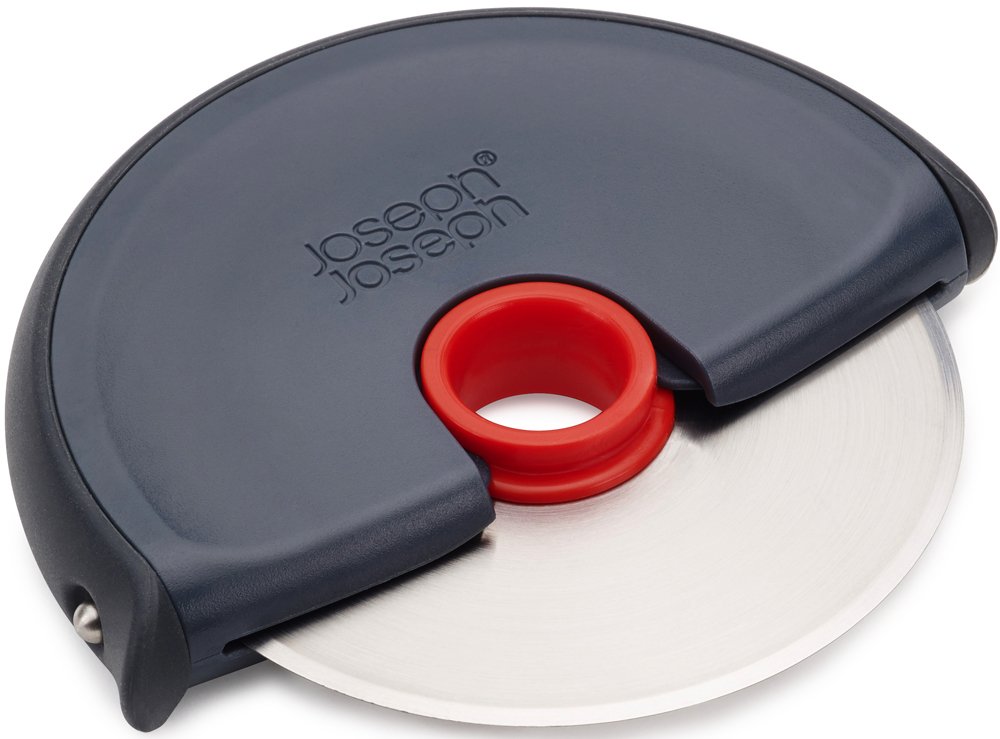 joseph-joseph-disc-coupe-pizza-lame-acier-inoxydable-amovible-manche-silicone-an image 2