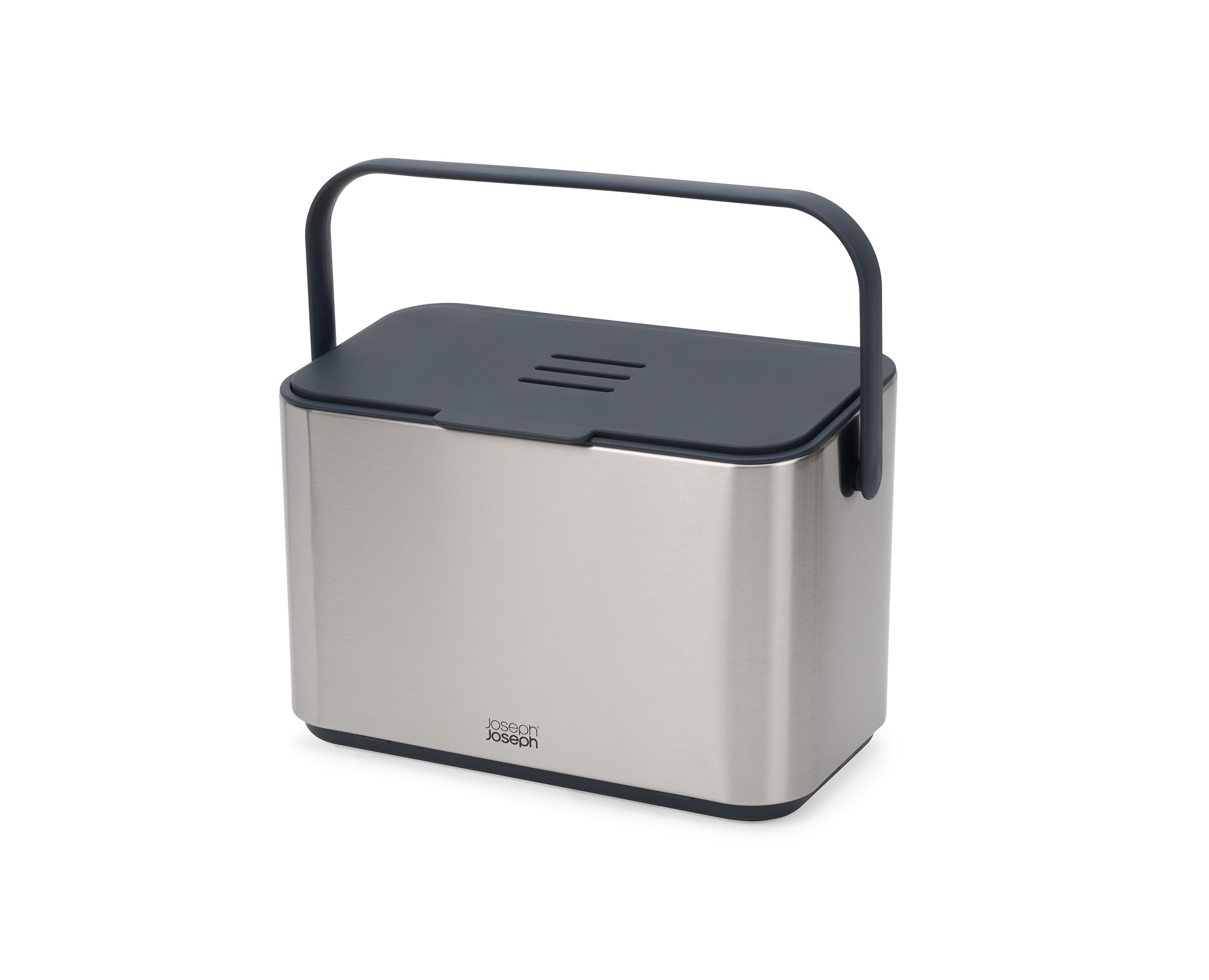 joseph-joseph-collect-poubelle-compost-4-litres-bac-d-chets-alimentaires-inox-av image 2