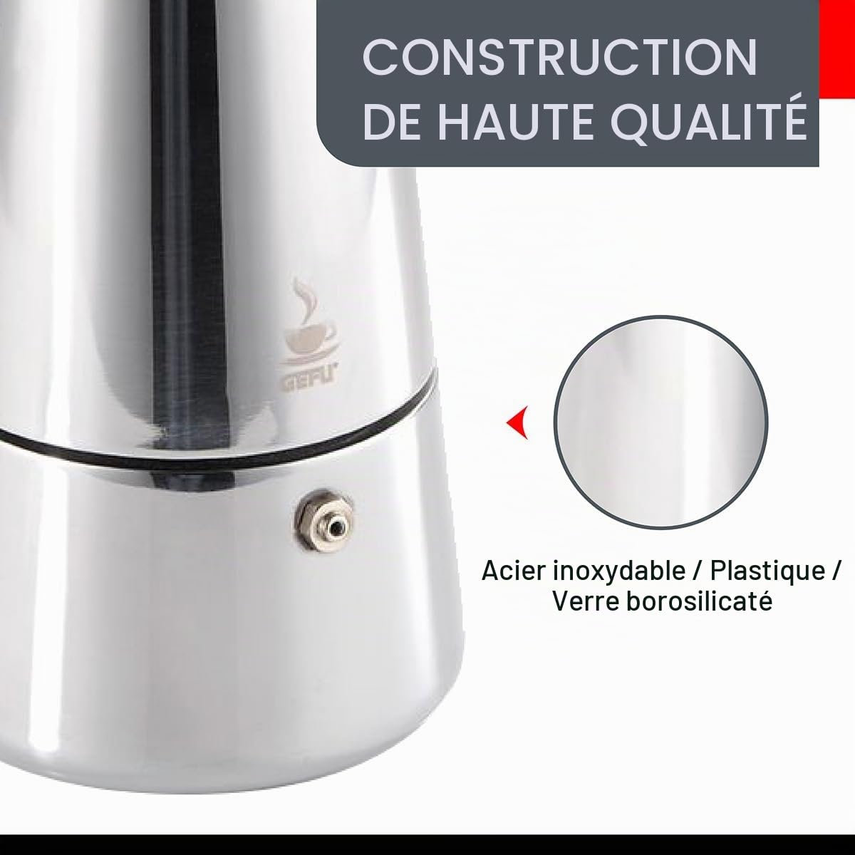 gefu-emilio-cafeti-re-italienne-2-tasses-avec-design-l-gant-garantie-5-ans image 4