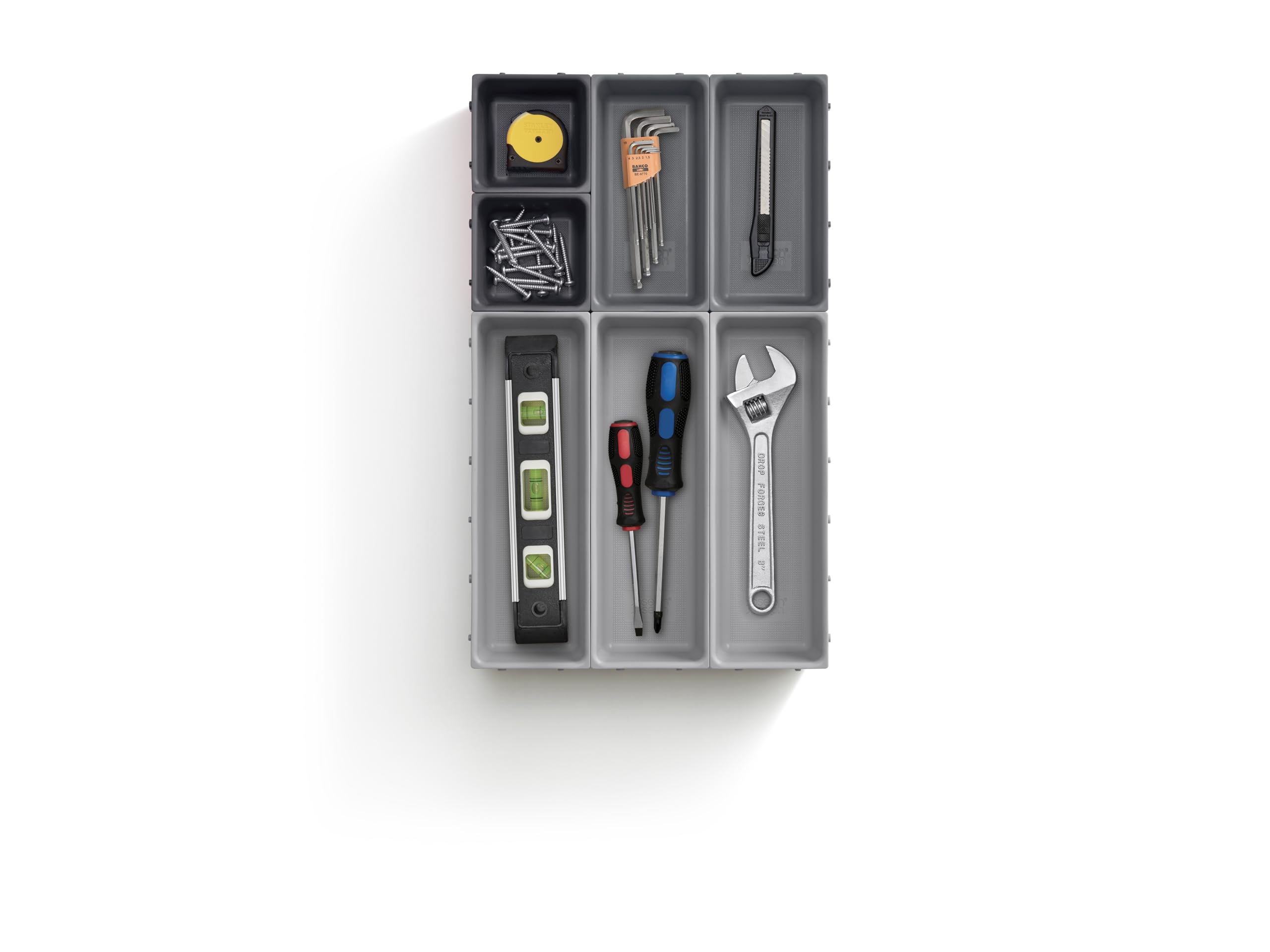 joseph-joseph-blox-ensemble-de-7-compartiments-de-rangement-modulaires-pour-tiro image 2