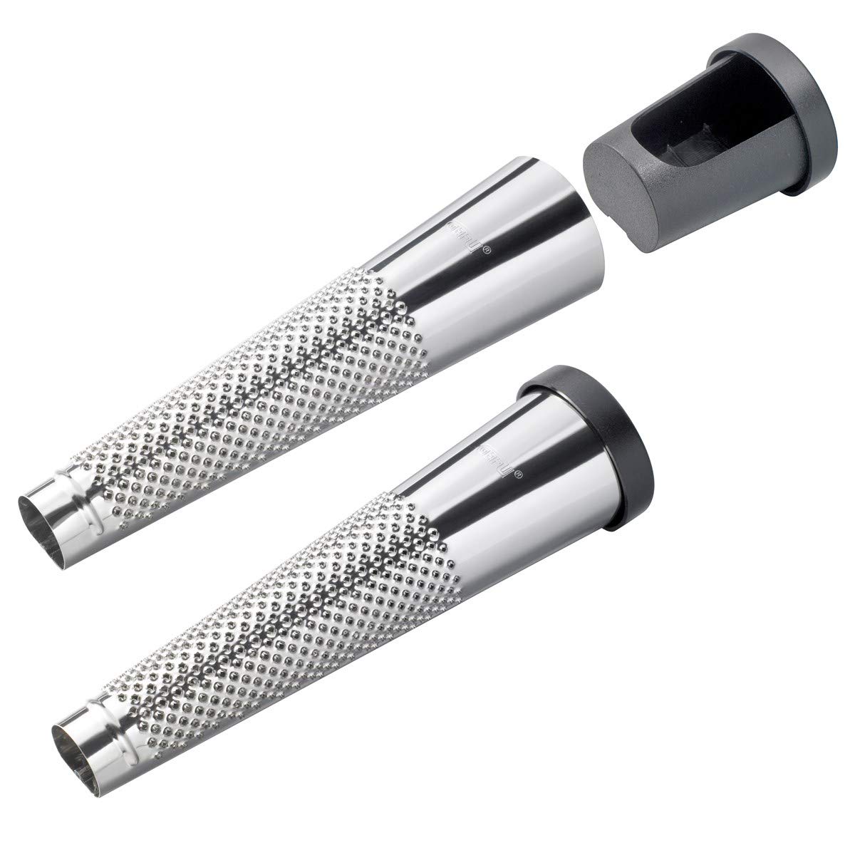 gefu-mola-ge10450-r-pe-muscade-en-acier-inoxydable-avec-bac-extractible-de-range image 1