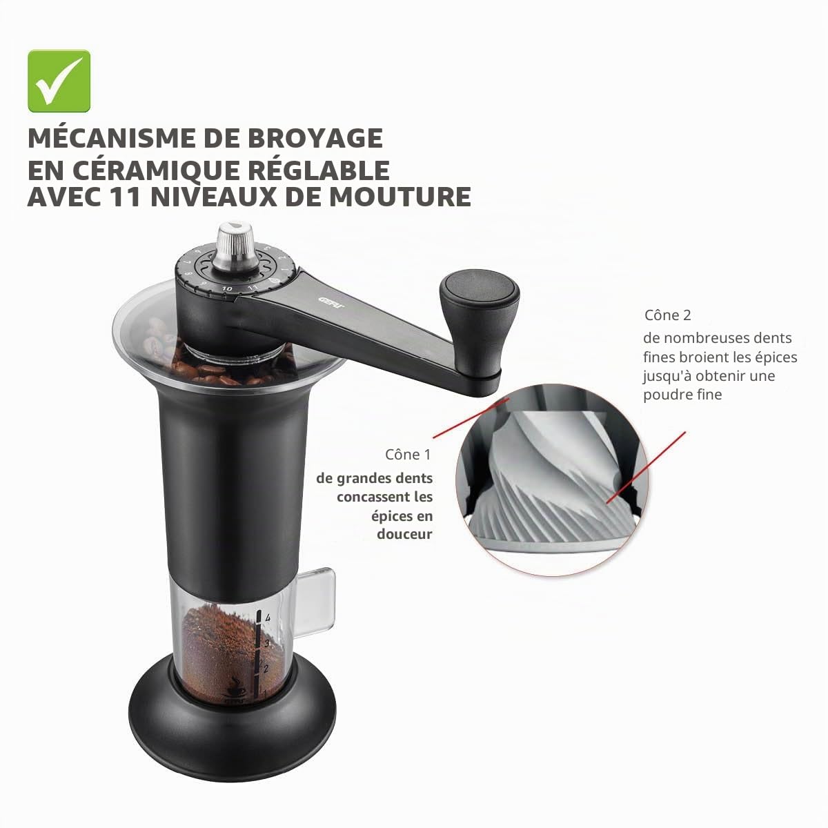 gefu-lorenzo-moulin-caf-lectrique-noir-acier-inoxydable image 4