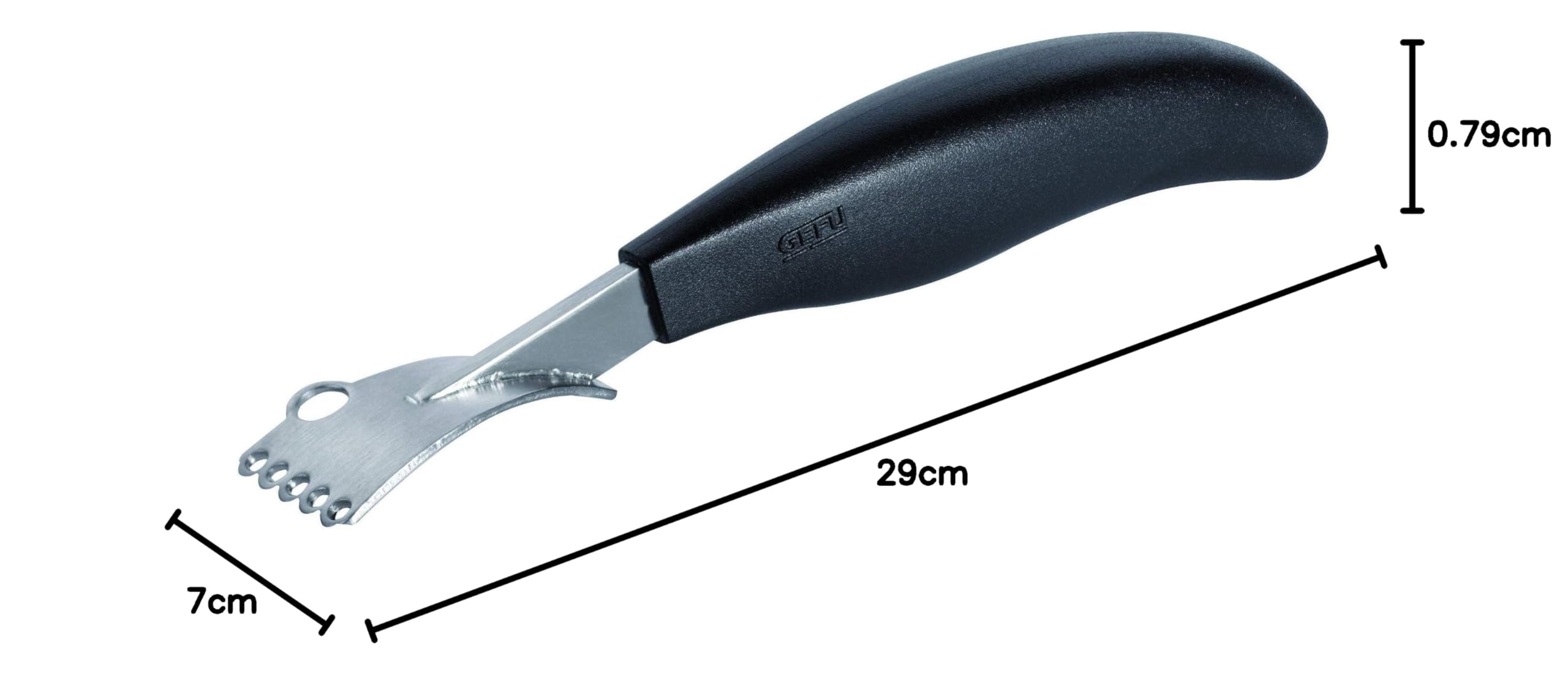 gefu-ge13710-certo-zesteur-en-acier-inoxydable-avec-ciseleur-int-gr-manche-ergon image 3