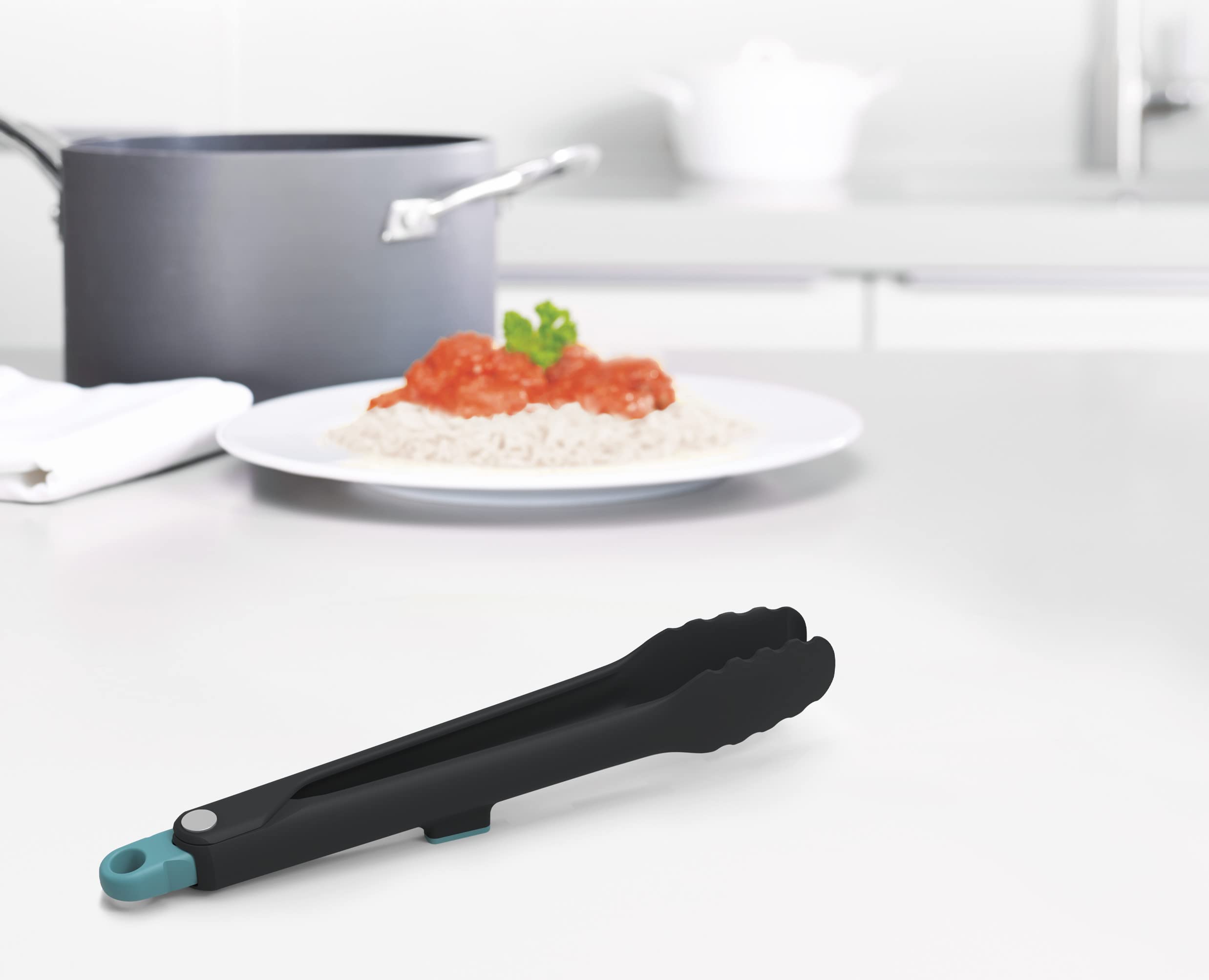 joseph-joseph-duo-pinces-de-cuisine-verrouillables-en-nylon-charg-de-verre-r-sis image 3