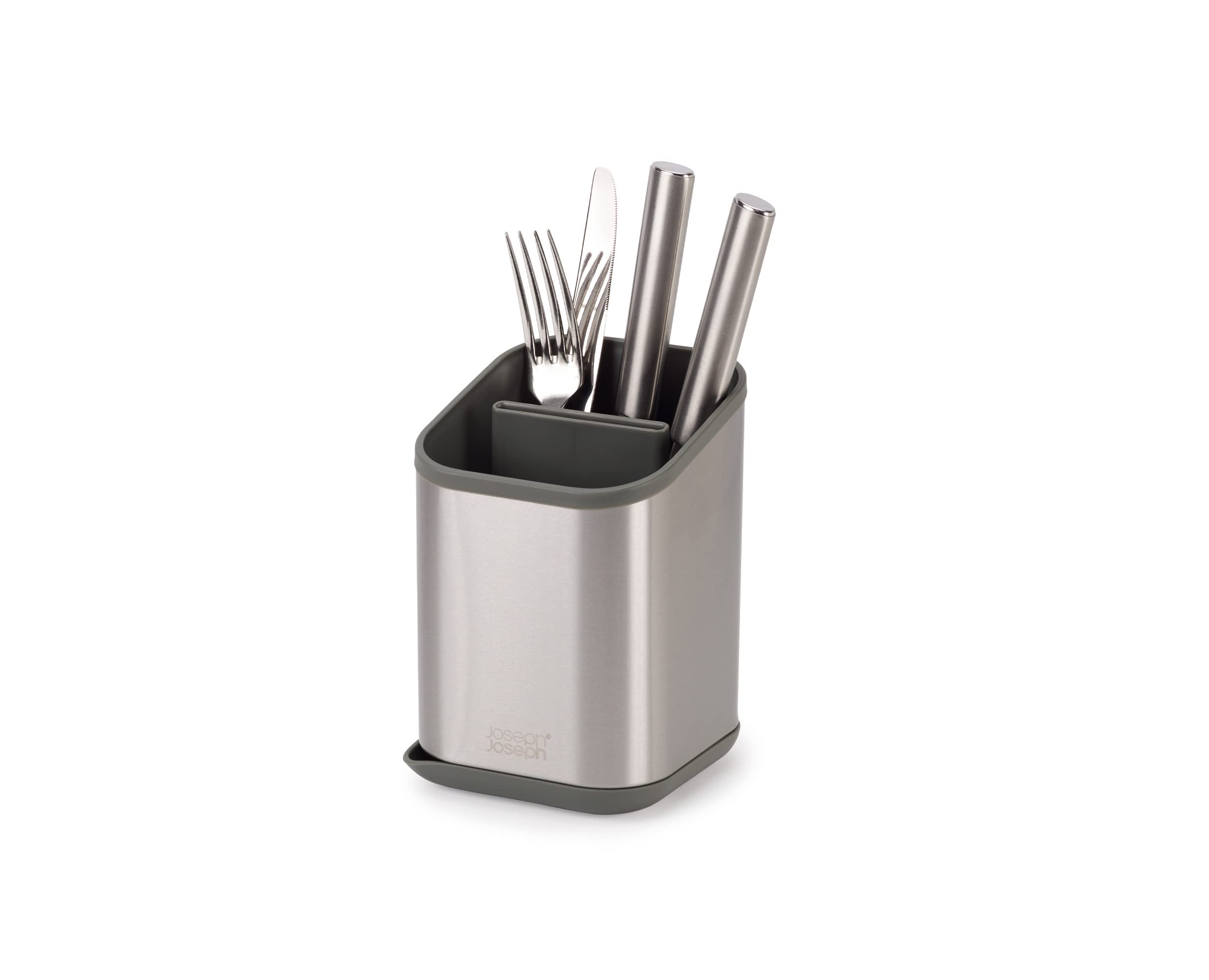 joseph-joseph-duo-gouttoir-couverts-pour-vier-avec-fente-couteaux-et-bec-verseur image 7