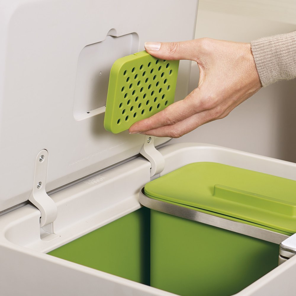 joseph-joseph-intelligent-waste-lot-de-2-filtres-de-rechange-au-charbon-actif-po image 4
