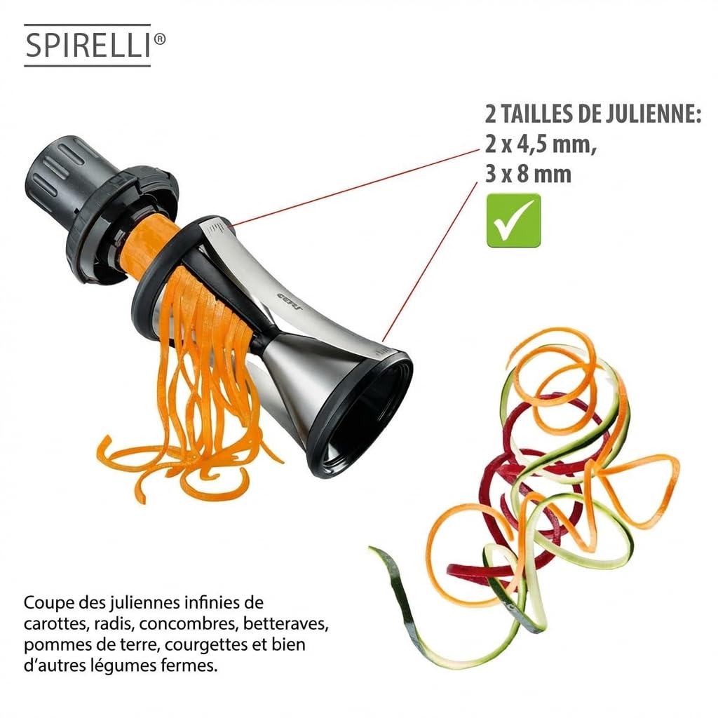 gefu-spirelli-xl-taille-l-gumes-spirale-d-coupe-spaghetti-de-l-gumes-pour-courge image 5