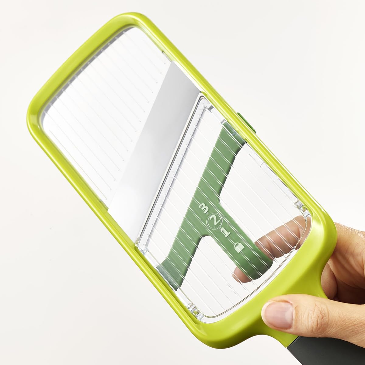 joseph-joseph-multi-grip-mandoline-de-cuisine-r-glable-coupe-l-gumes-3-paisseurs image 2
