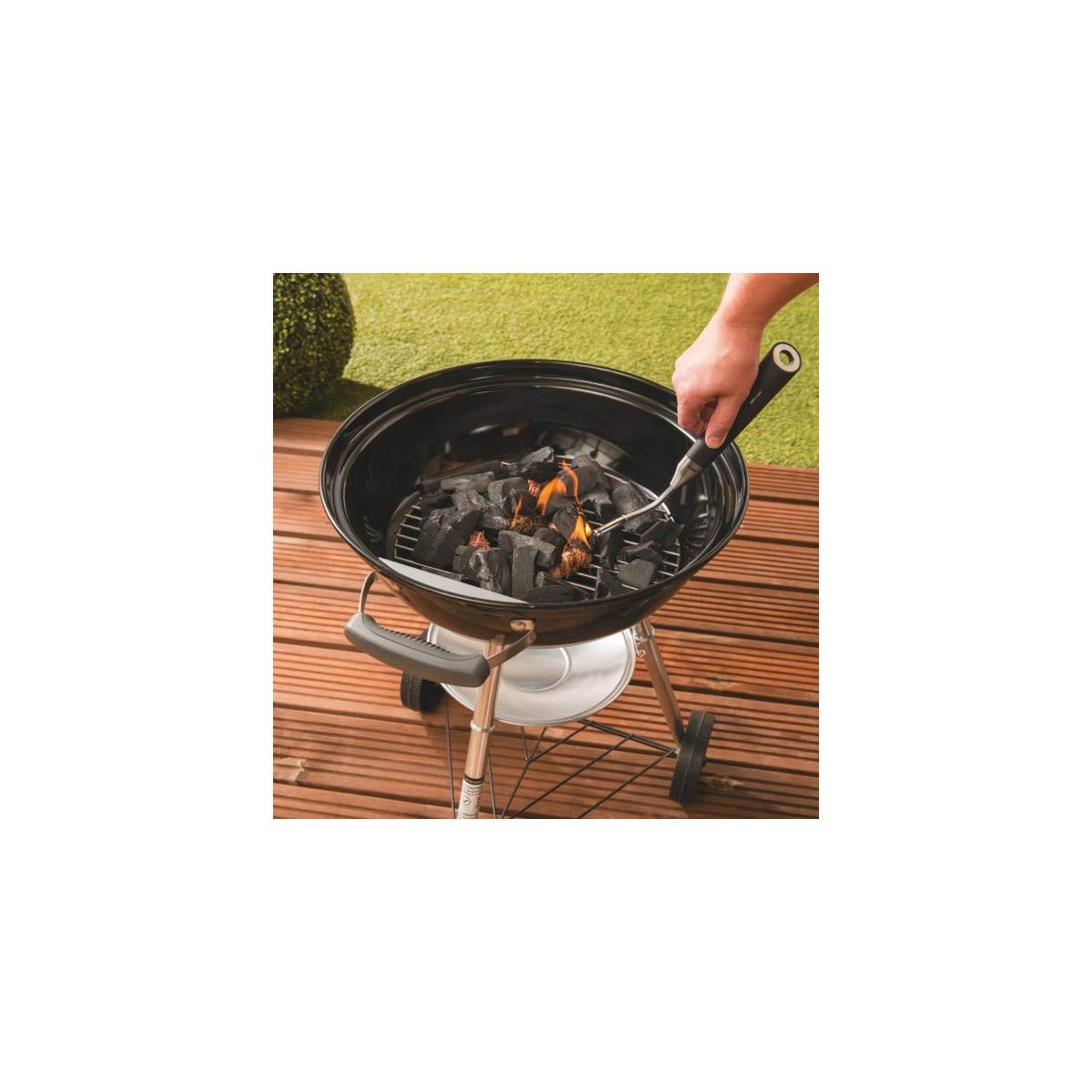 gefu-drago-ge12990-allume-gaz-tige-avec-tuyau-flexible-col-de-cygne-acier-inoxyd image 2