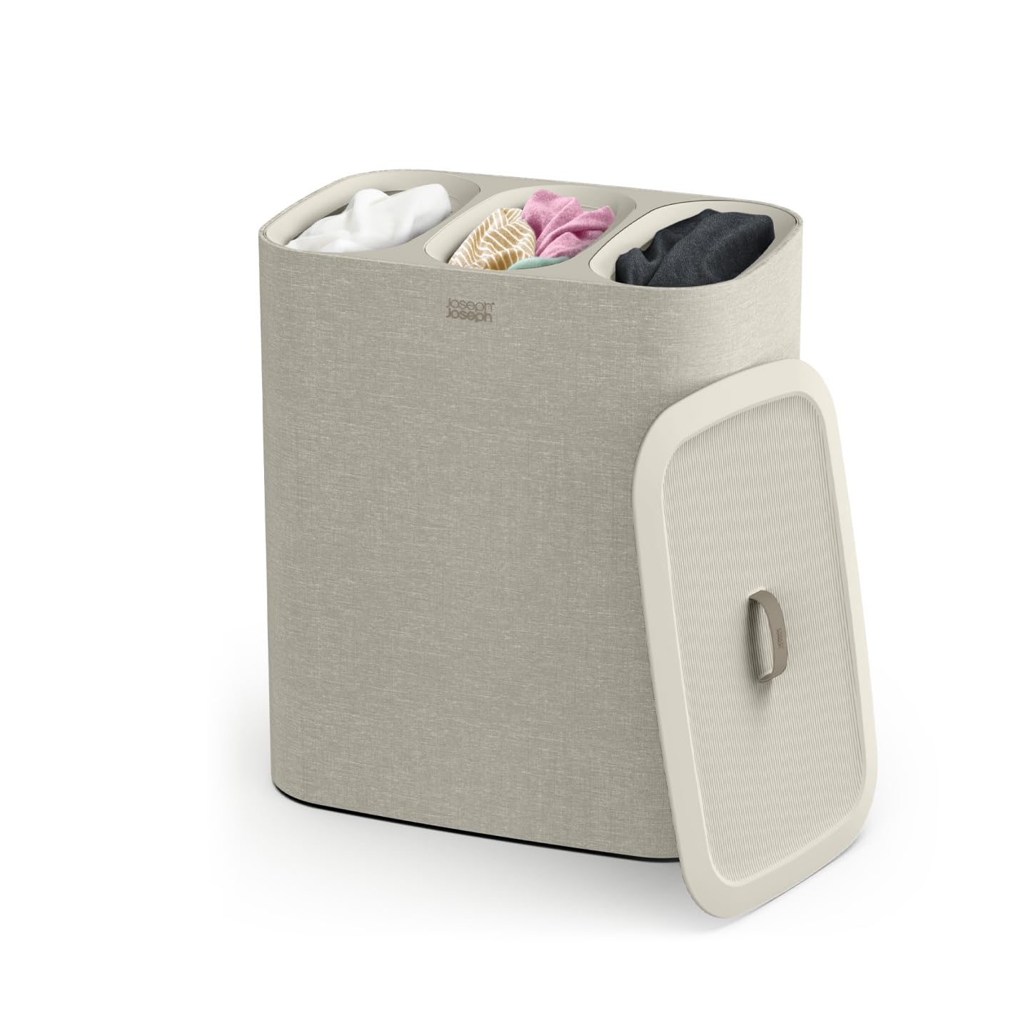 joseph-joseph-tota-trio-panier-linge-90-litres-avec-couvercle-3-sacs-de-tri-amov image 1