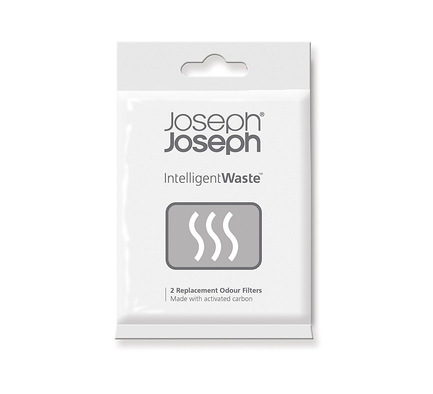 joseph-joseph-intelligent-waste-lot-de-2-filtres-de-rechange-au-charbon-actif-po image 1