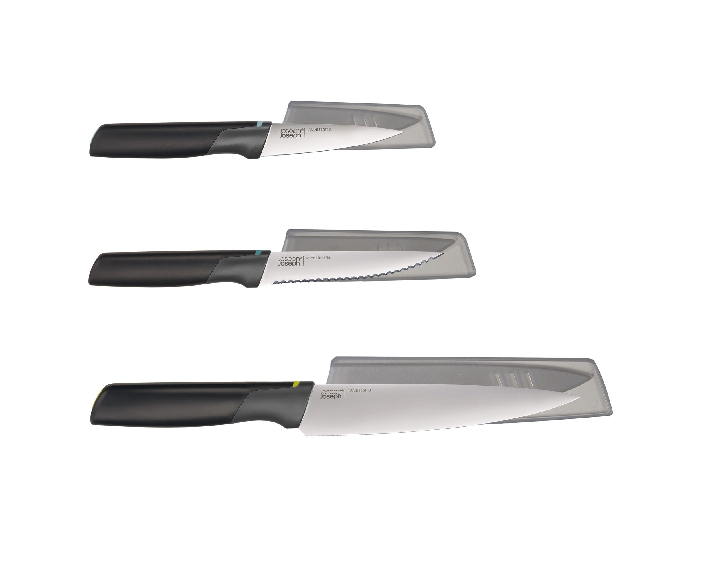 joseph-joseph-elevate-duo-ensemble-de-5-couteaux-de-cuisine-lames-en-acier-inoxy image 7