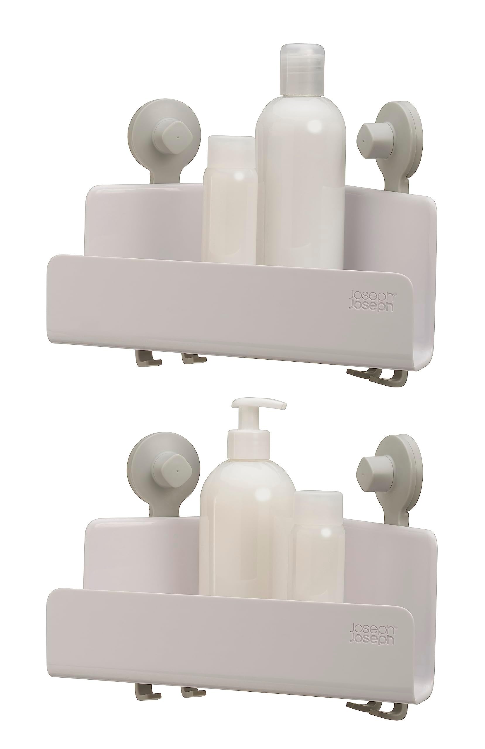 joseph-joseph-easystore-lot-de-2-paniers-de-douche-d-angle-auto-drainants-sans-p image 2
