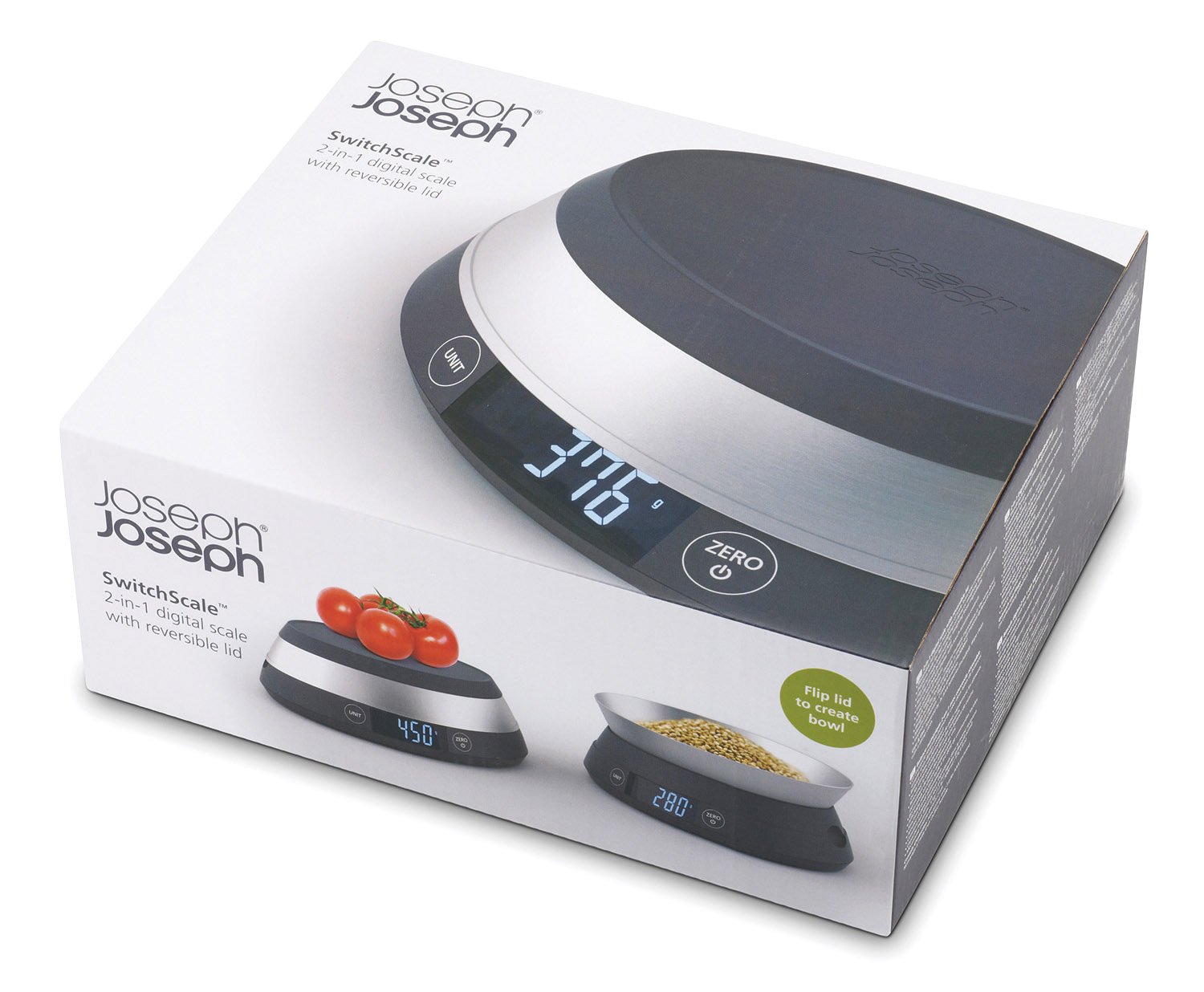 joseph-joseph-balance-de-cuisine-num-rique-2-en-1-avec-couvercle-r-versible-bol- image 3