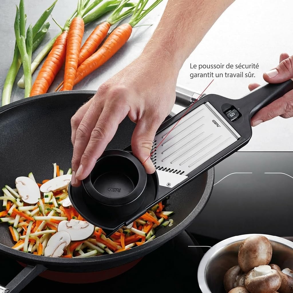 gefu-violi-2-0-mandoline-julienne-lames-en-v-r-pe-et-trancheuse-pour-fruits-et-l image 6