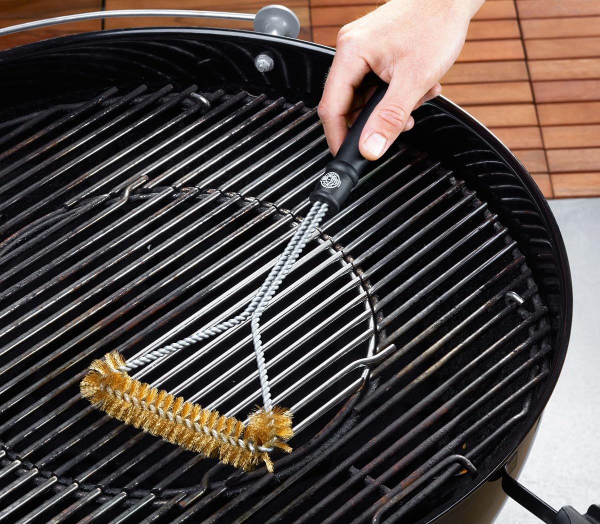 gefu-89276-brosse-triangle-barbecue-en-laiton-et-inox-37-x-16-x-3-cm-pour-grille image 2