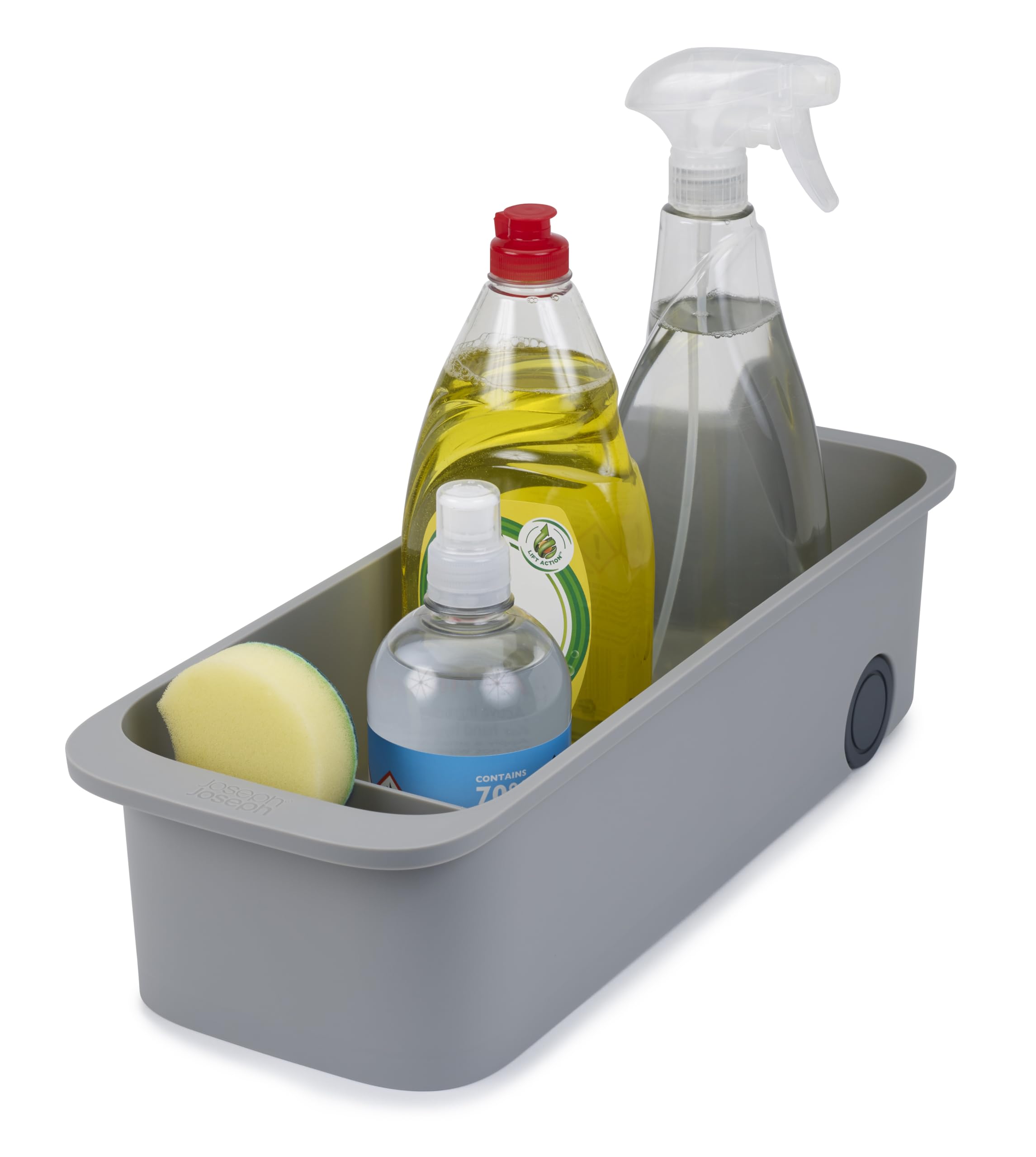 joseph-joseph-panier-de-rangement-roulant-sous-vier-avec-2-compartiments-et-roul image 1