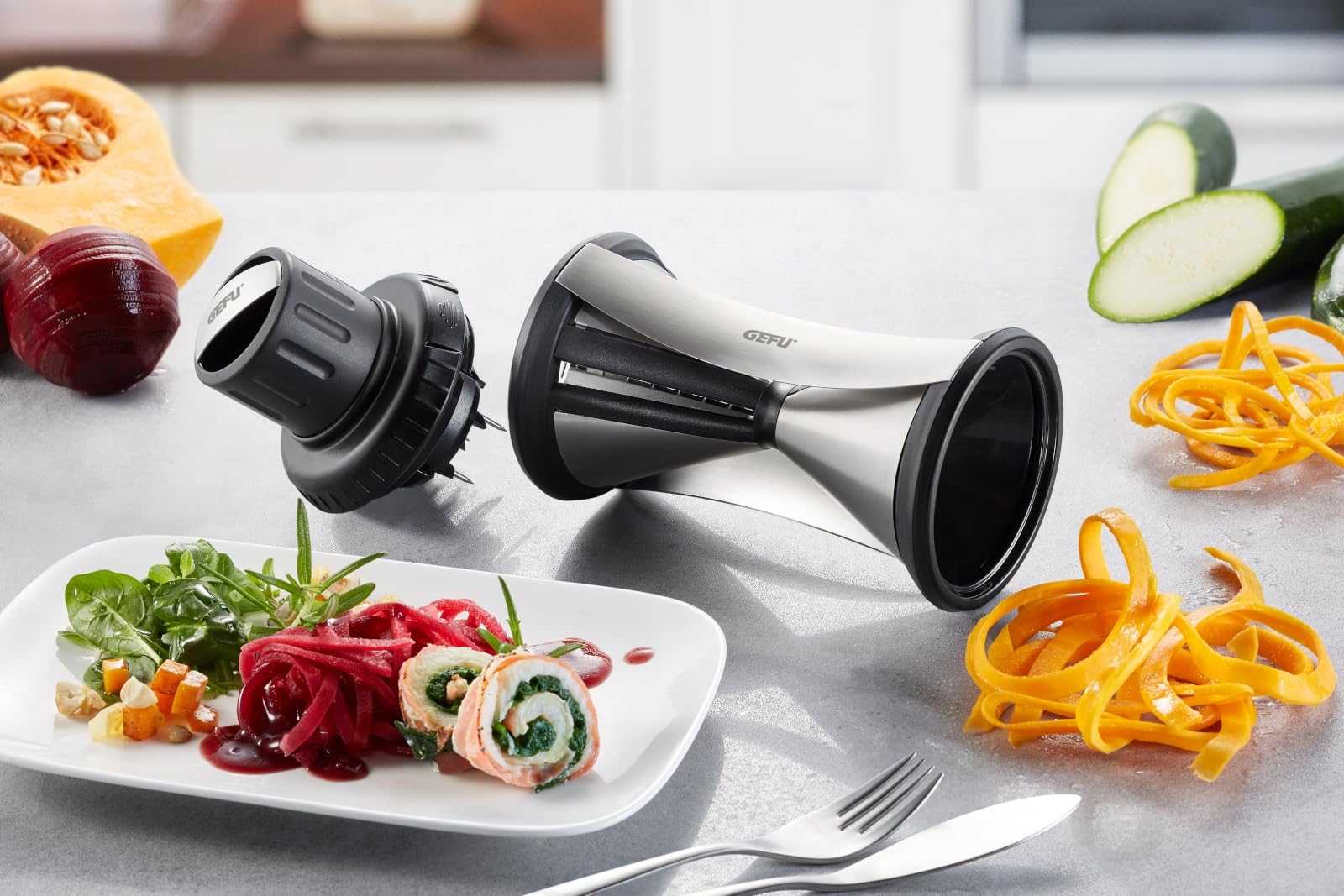 gefu-spirelli-xl-coupe-l-gumes-en-spirales-avec-livre-de-recettes-et-brosse-2-ta image 5