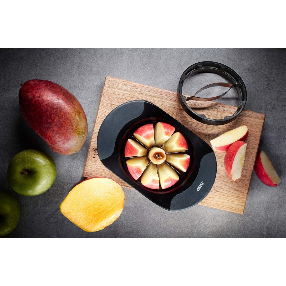 gefu-switchy-coupe-pommes-et-mangues-2-en-1-avec-syst-me-de-lames-interchangeabl image 3