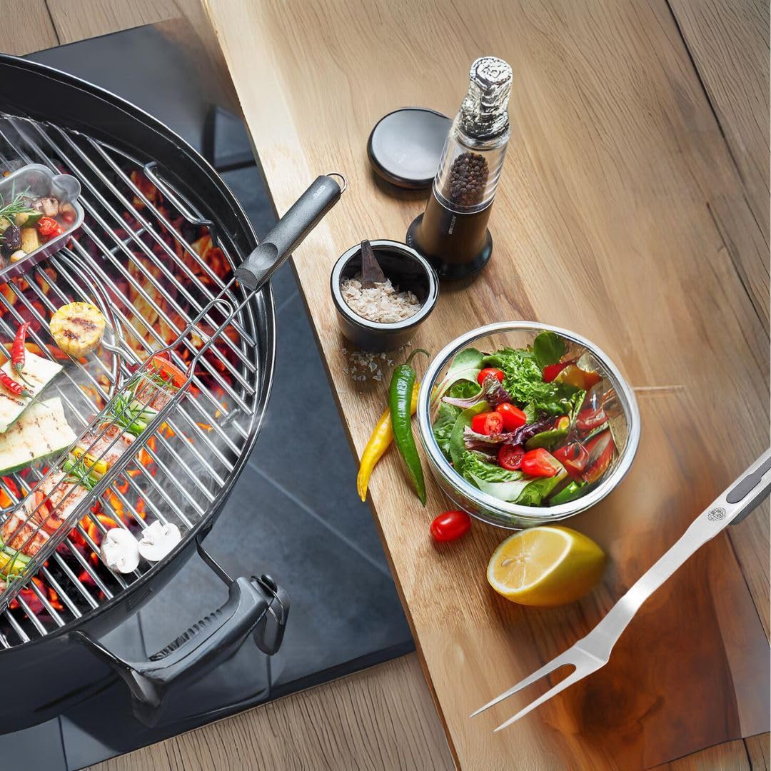 gefu-89382-fourchette-de-barbecue-en-acier-inoxydable-argent image 2