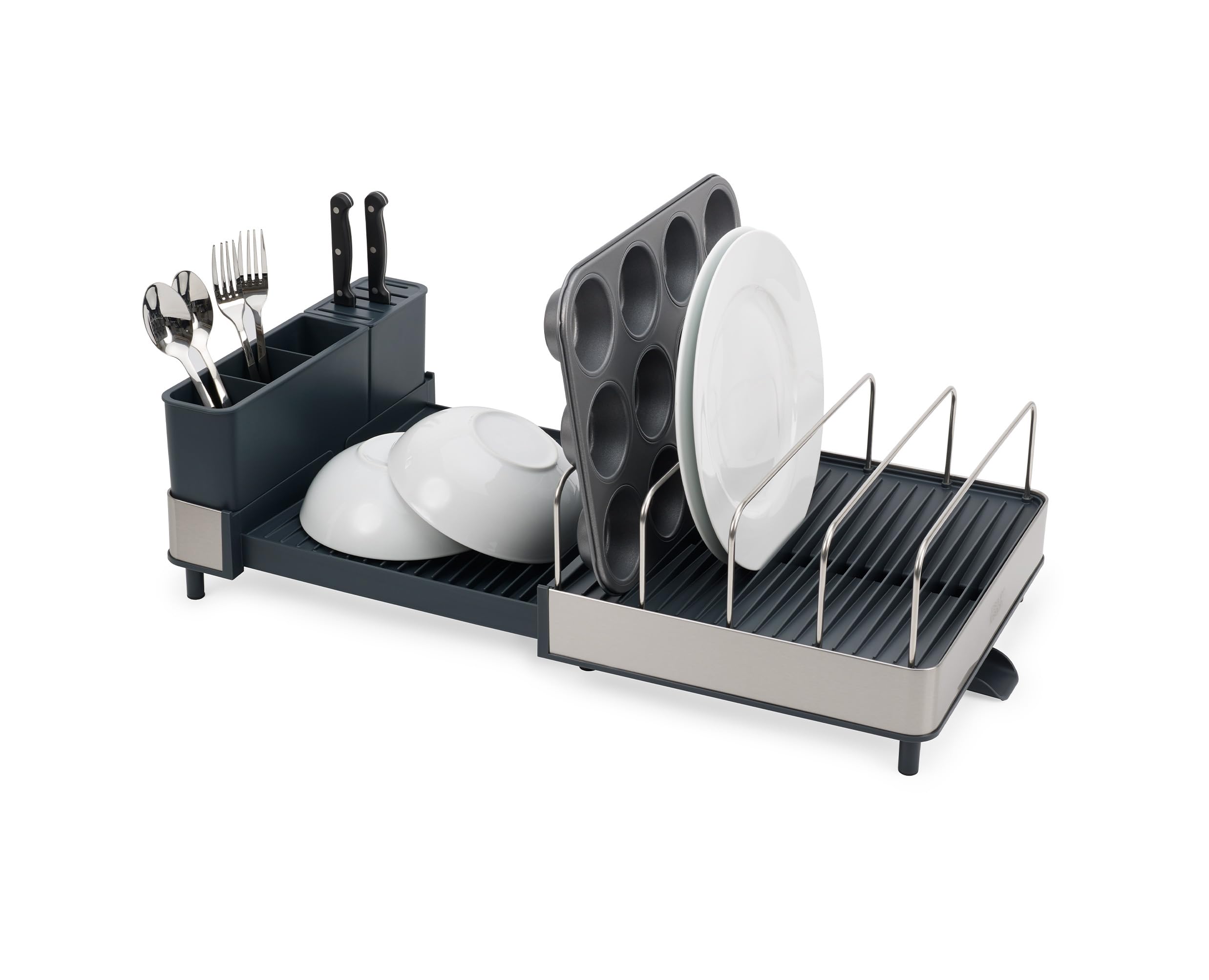 joseph-joseph-extend-steel-plus-gouttoir-vaisselle-extensible-en-acier-inoxydabl image 8