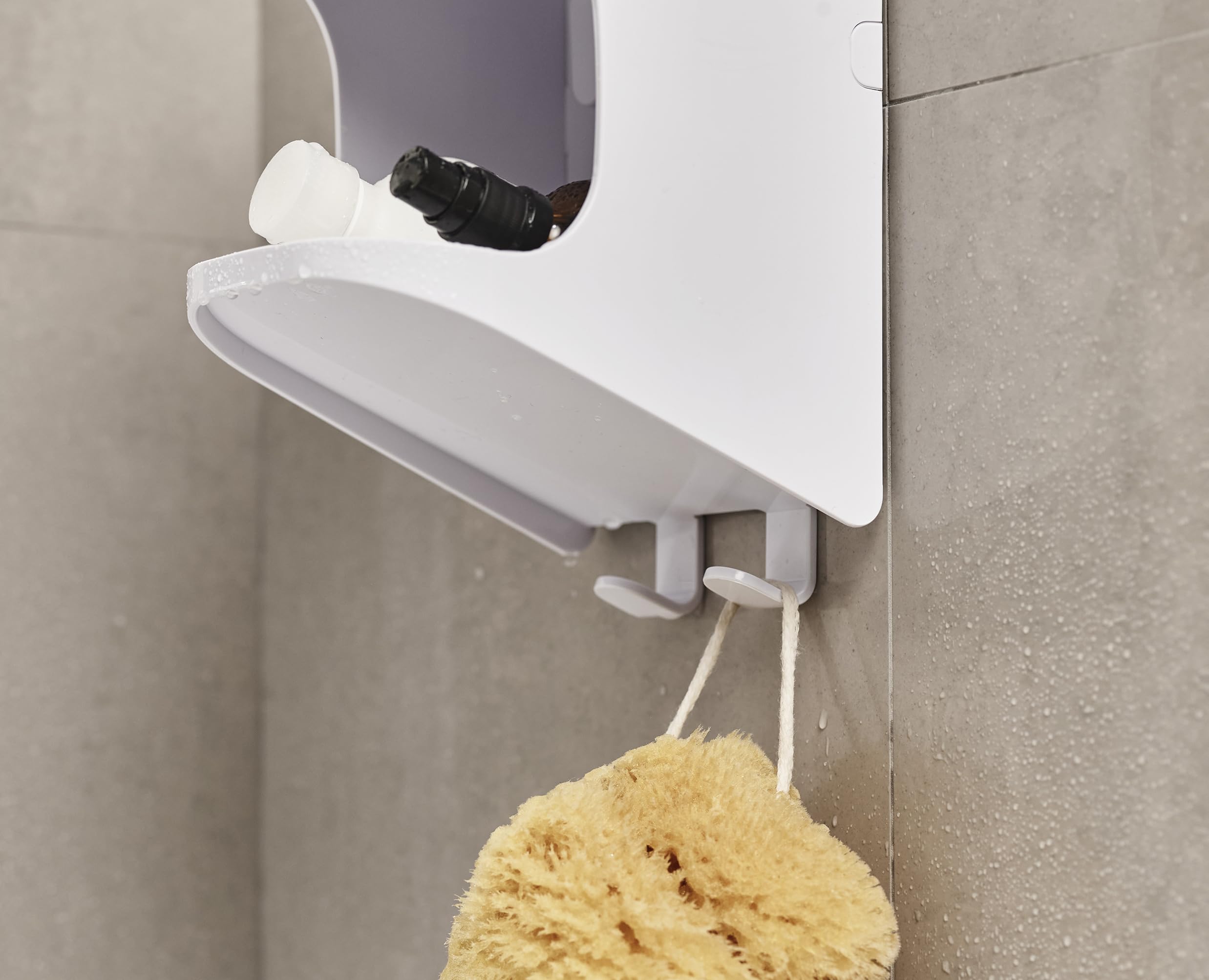 joseph-joseph-capsule-tag-re-de-douche-compacte-quatre-niveaux-fixation-sans-per image 5