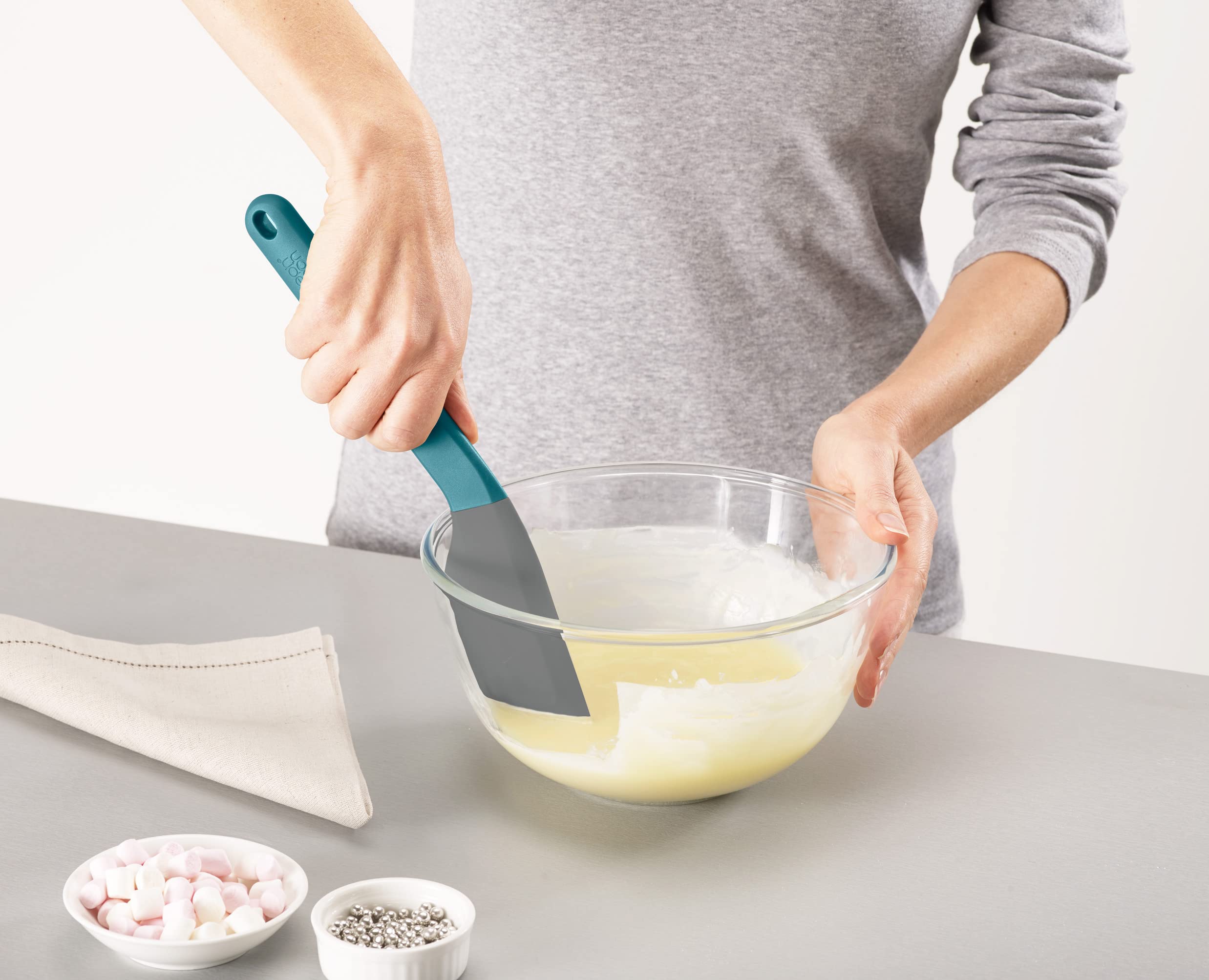 joseph-joseph-duo-kitchen-spatule-maryse-antiadh-sive-en-silicone-avec-t-te-coud image 3