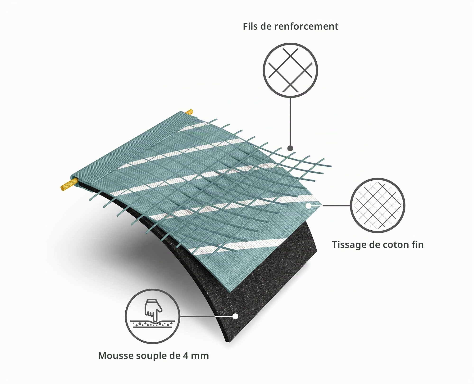 joseph-joseph-flexa-housse-de-rechange-pour-planche-repasser-124-cm-gris-lin-air image 3