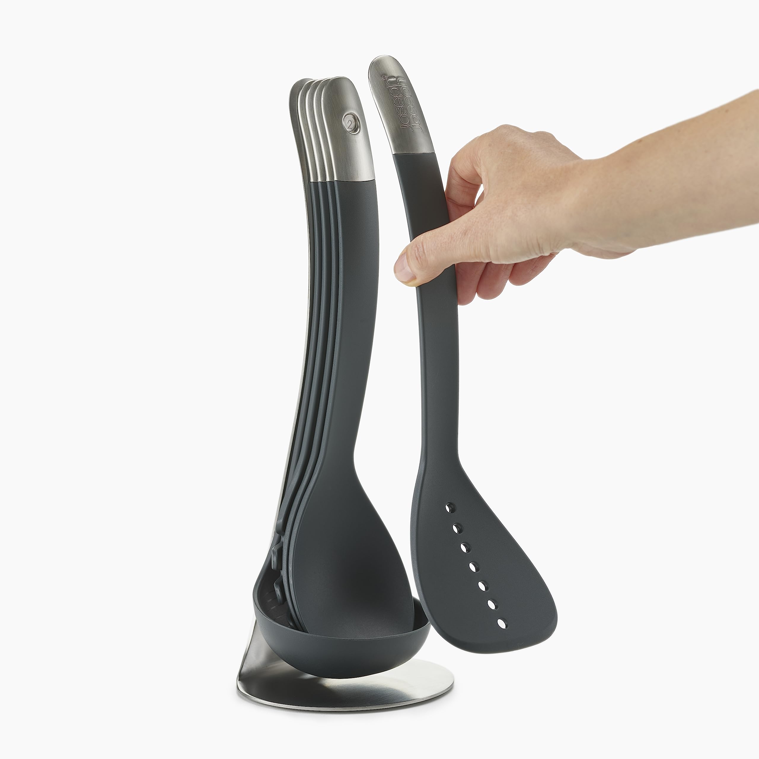 joseph-joseph-nest-utensils-plus-ensemble-de-5-ustensiles-de-cuisine-nylon-aiman image 2