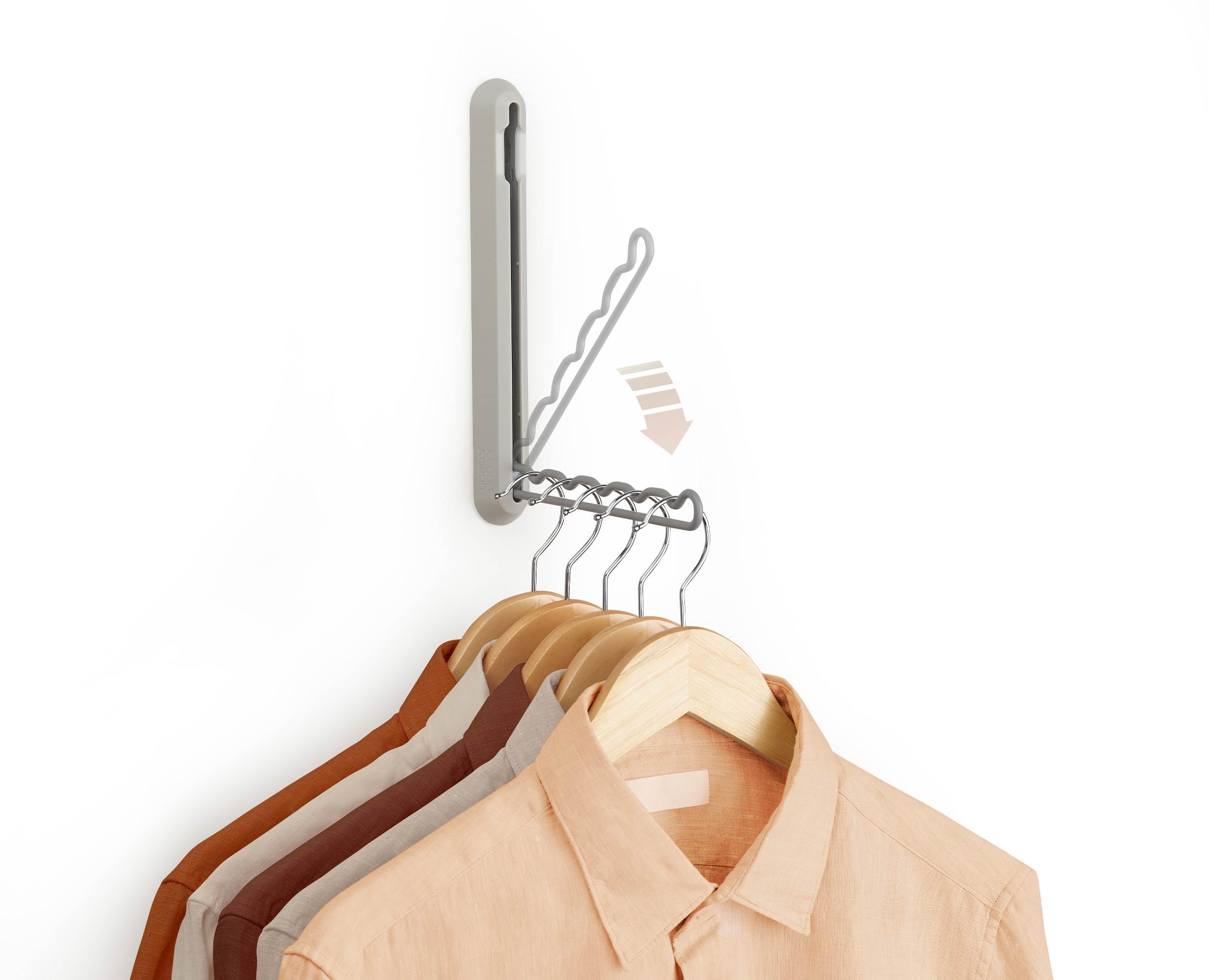 joseph-joseph-orderly-support-s-choir-linge-pliable-mural-avec-support-pour-repa image 3