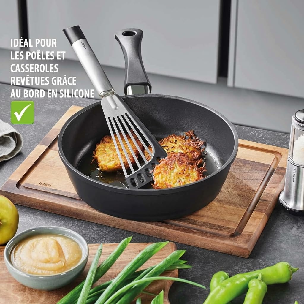 gefu-primeline-29202-spatule-de-cuisine-en-silicone-et-inox-20-cm-r-sistante-la- image 3