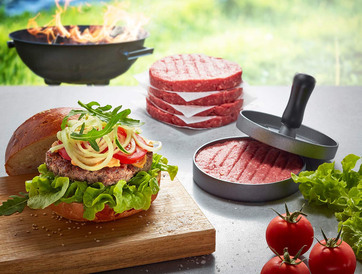 gefu-presse-hamburger-bbq-en-aluminium-rev-tu-patties-11-8-cm-120-180-g image 2