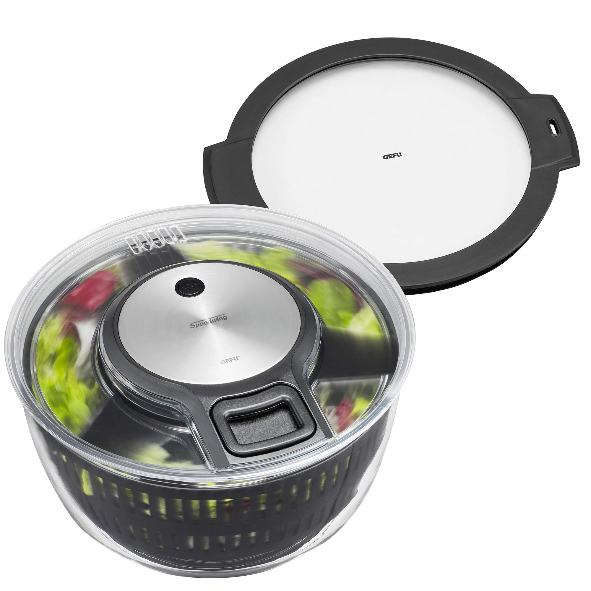gefu-speedwing-00163-essoreuse-salade-avec-couvercle-fra-cheur image 1