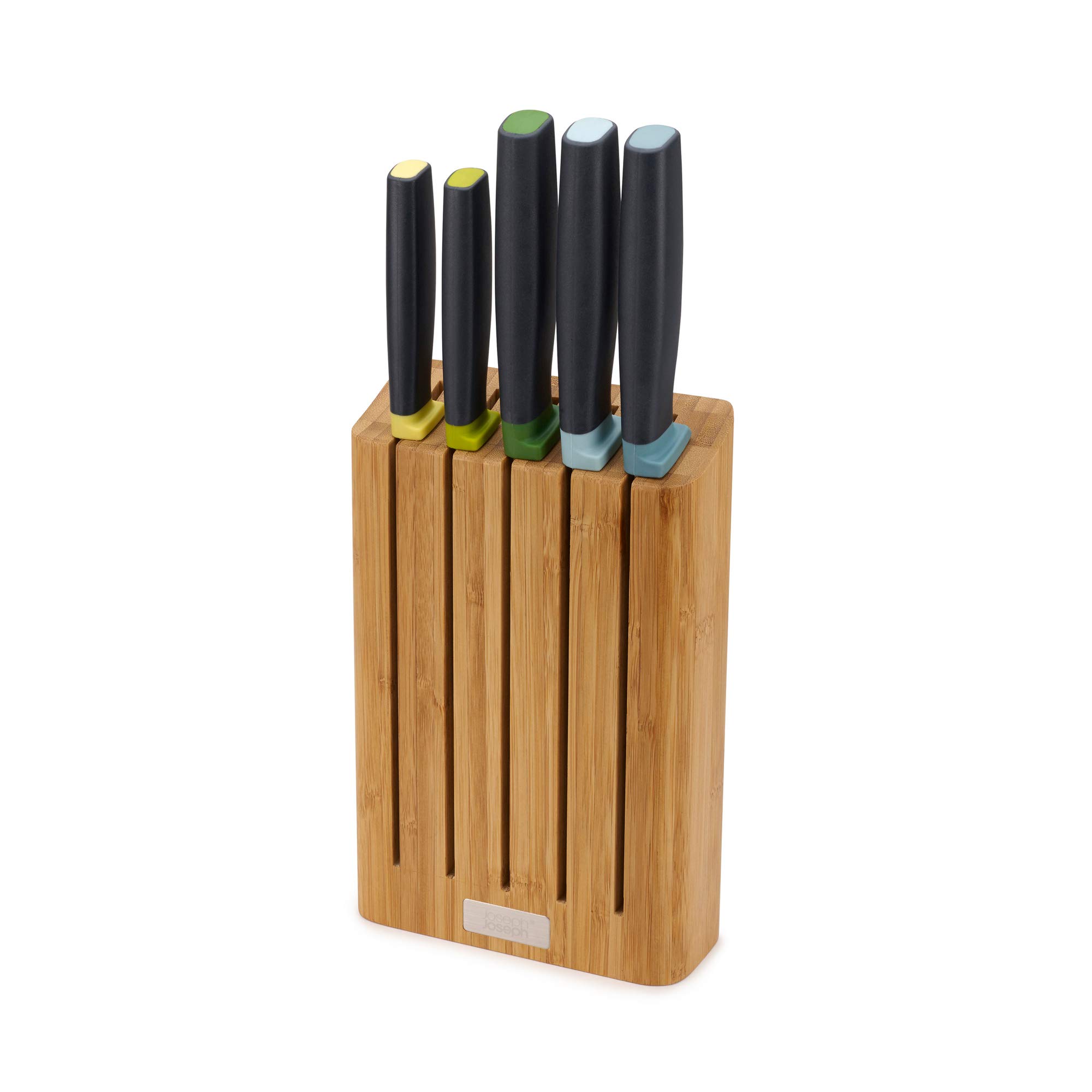 joseph-joseph-elevate-set-de-5-couteaux-de-cuisine-acier-inoxydable-japonais-ave image 1