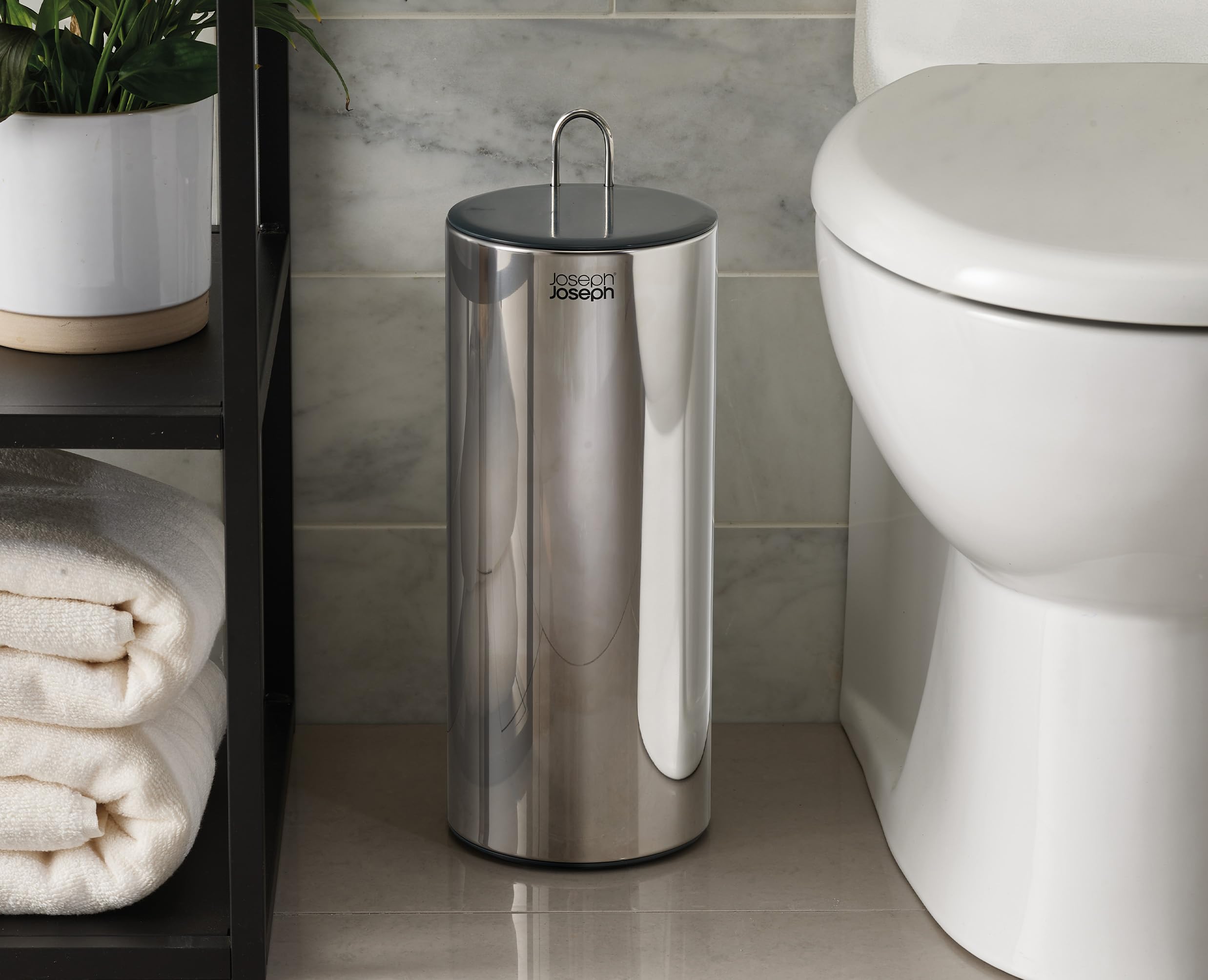 joseph-joseph-easystore-luxe-porte-rouleau-de-papier-toilette-en-acier-inoxydabl image 6